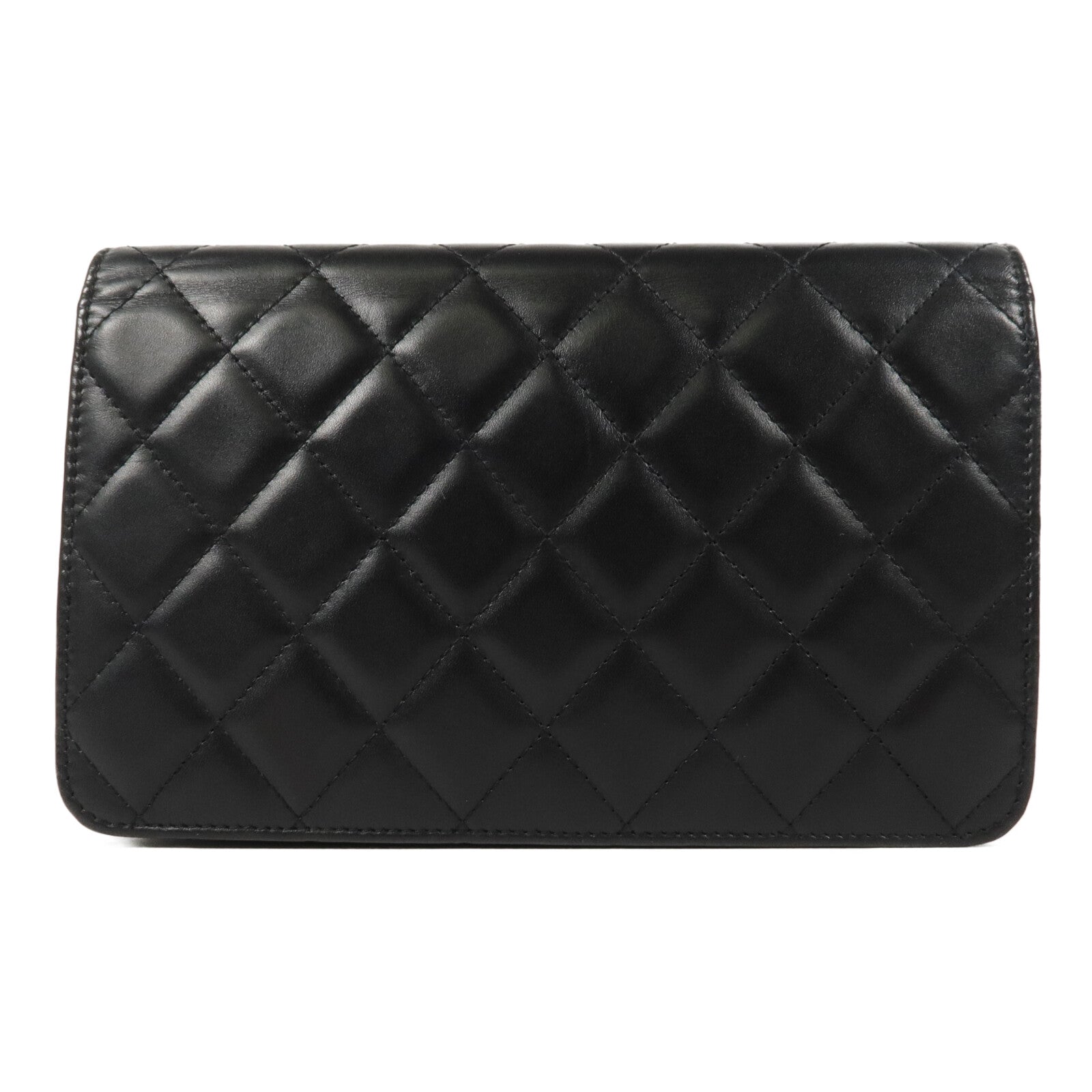 CHANEL 牛皮皮革Cambon Wallet On Chain鏈帶肩背袋