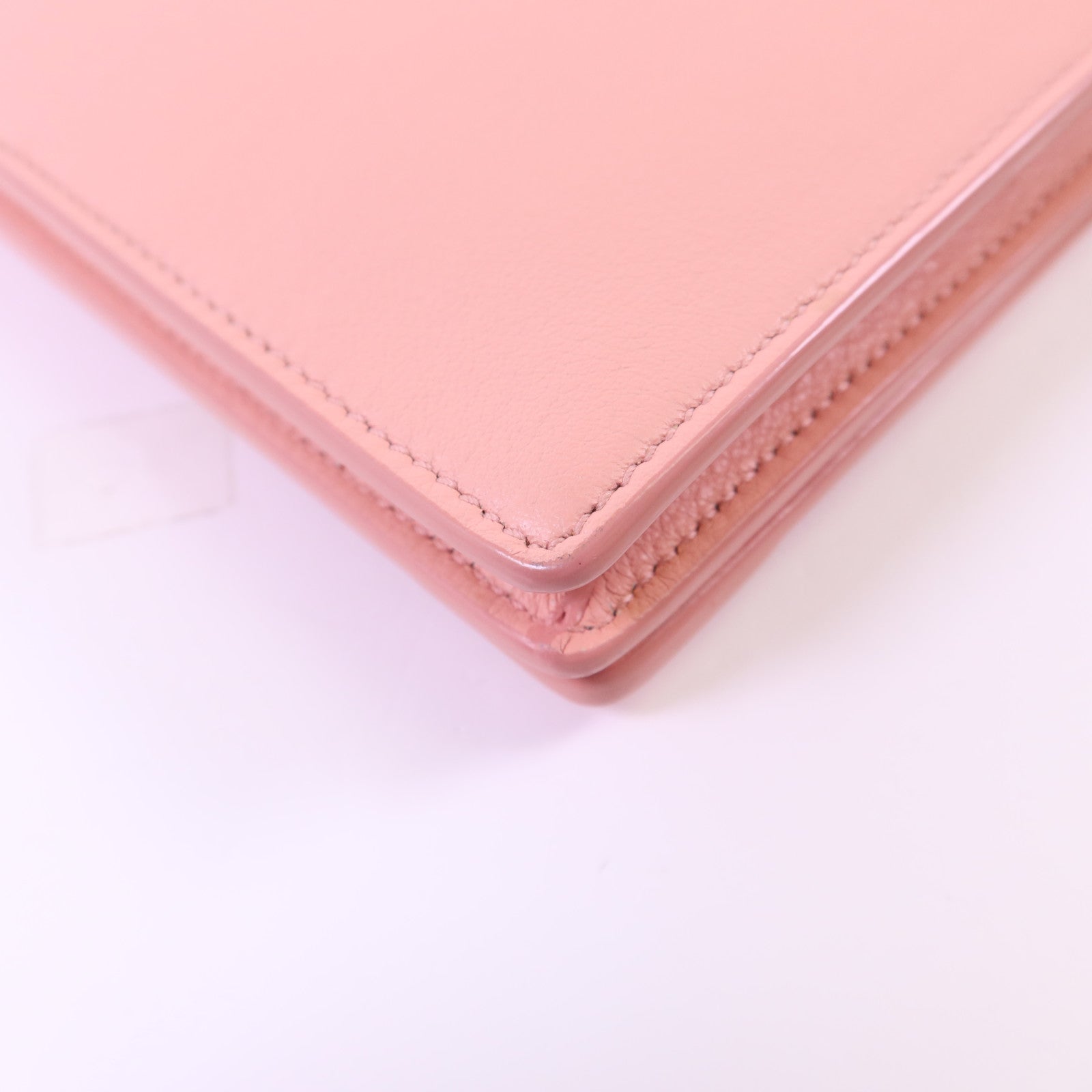 BALENCIAGA 牛皮皮革Shoulder Bag銀扣鏈帶肩背袋