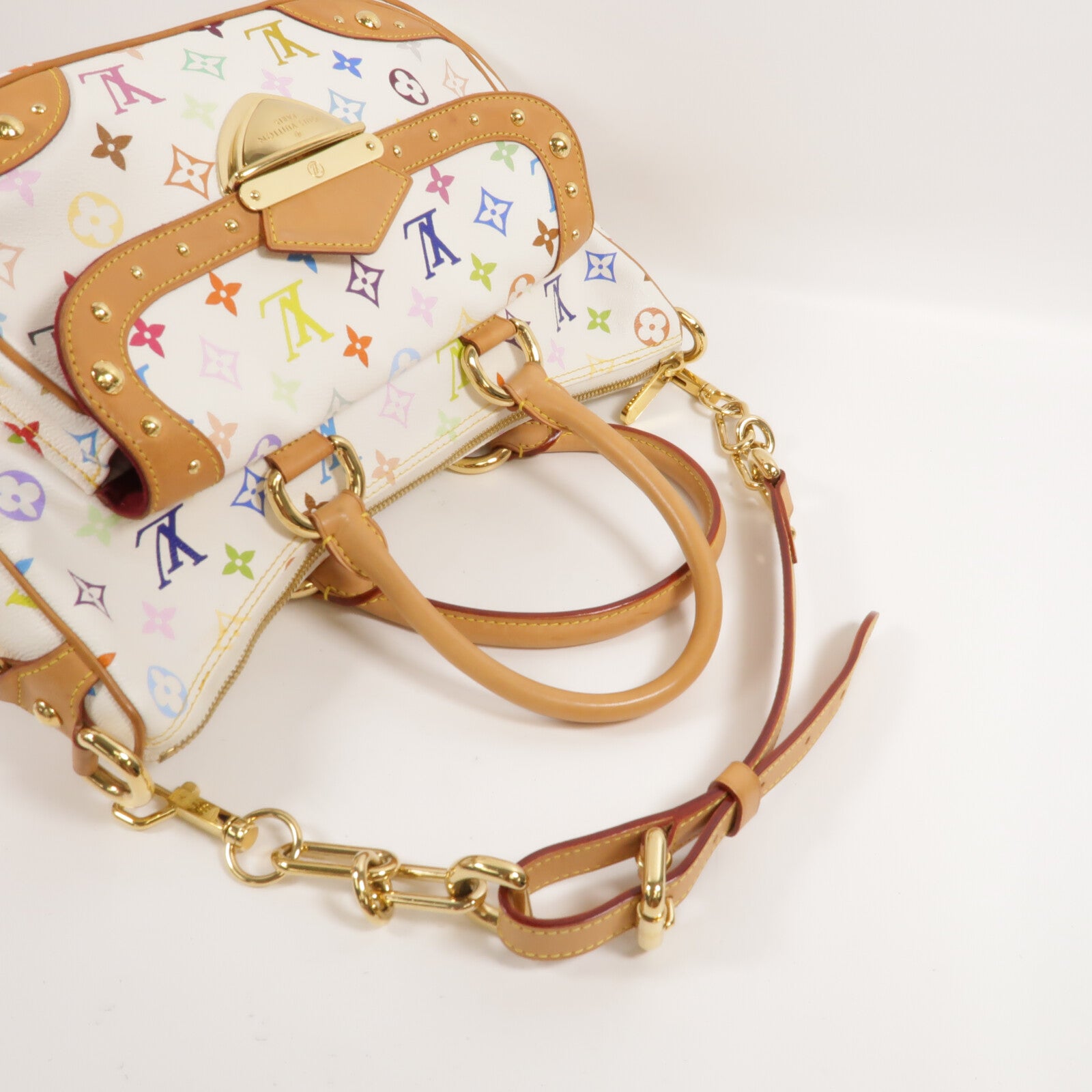LOUIS VUITTON Monogram Multicolore Rita手挽肩背兩用袋
