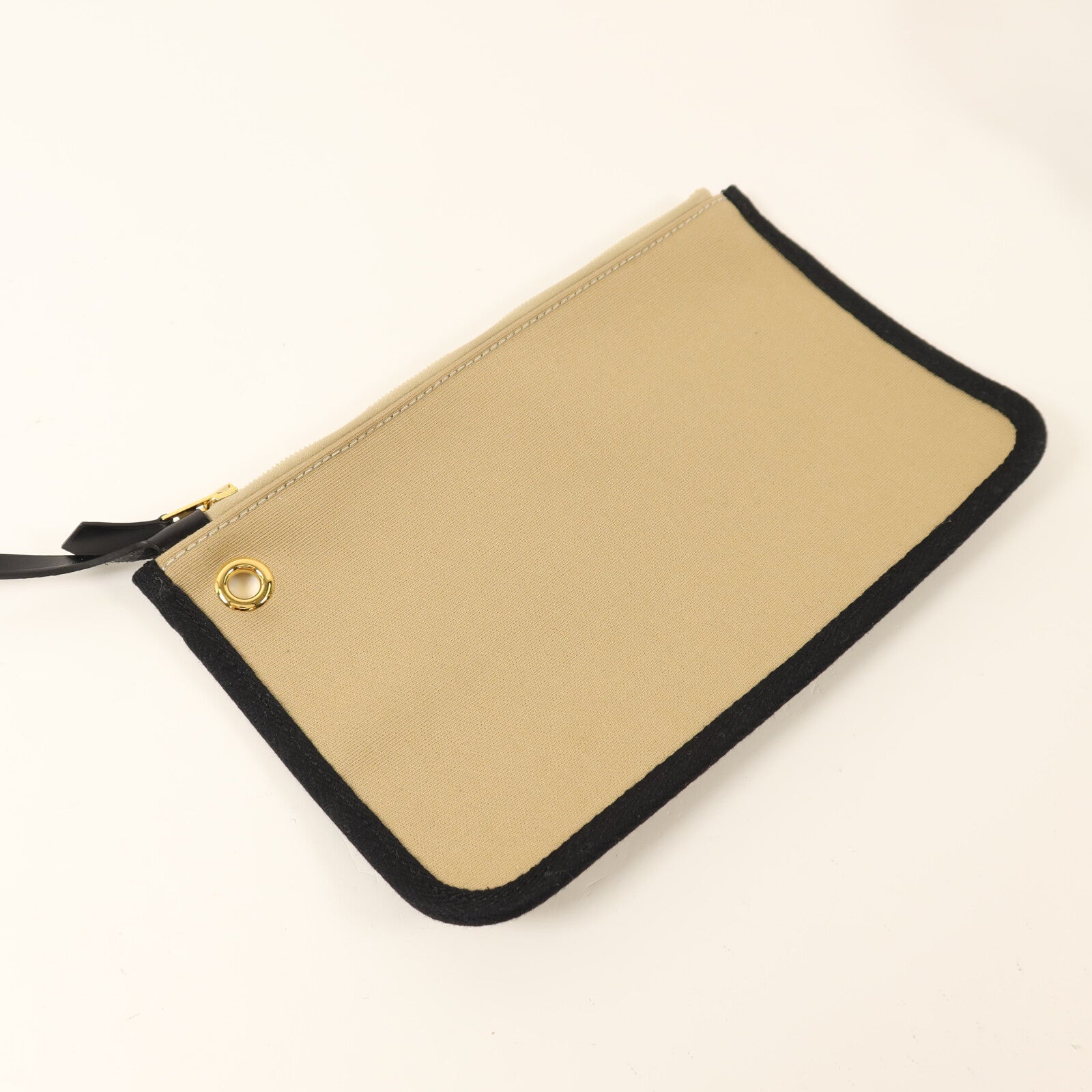 HERMES 帆布Herbag PM手挽肩背兩用袋Trench/Noir