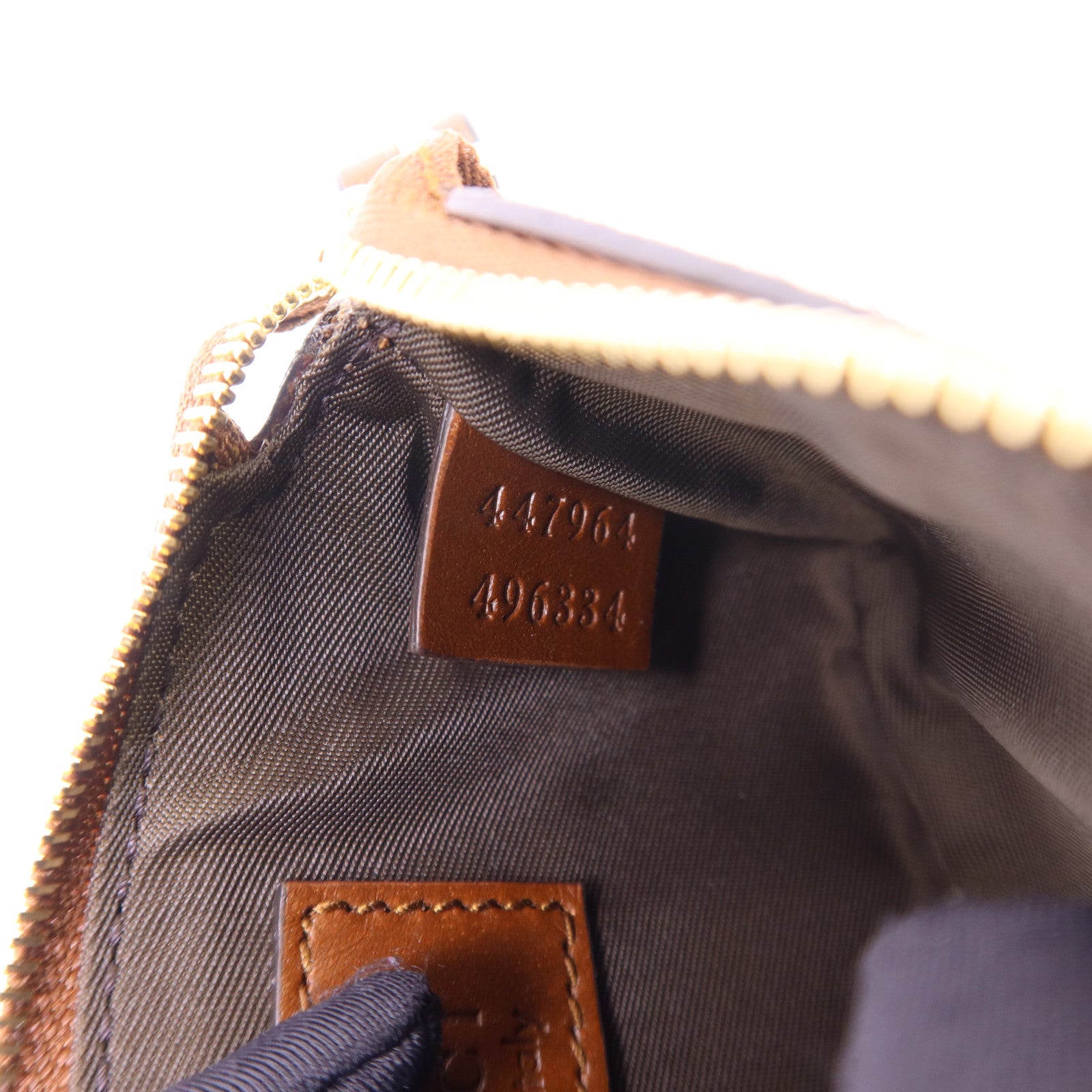 GUCCI 塗層帆布Coin Case金扣零錢包