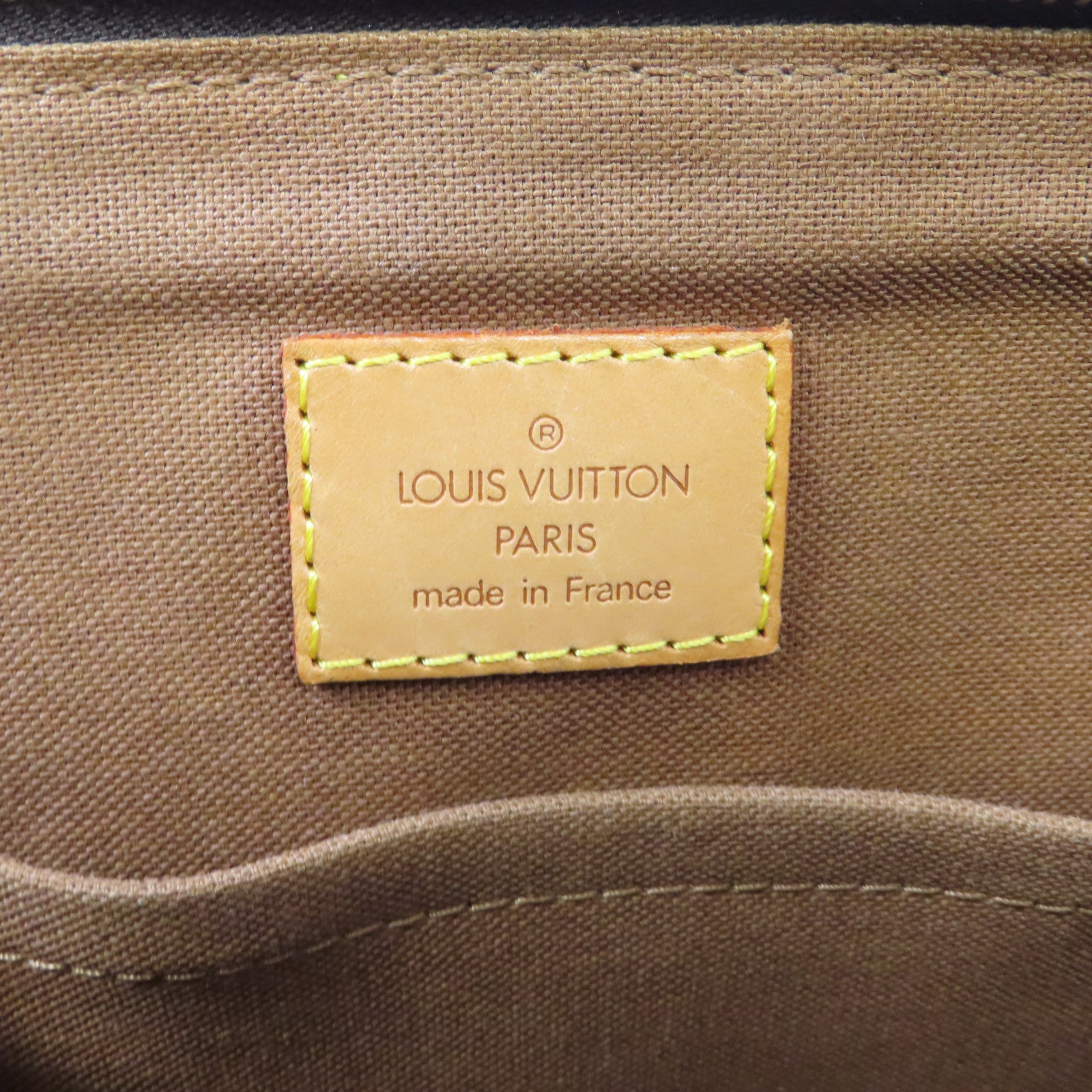 LOUIS VUITTON Monogram Popincourt Haut金扣肩背袋啡色