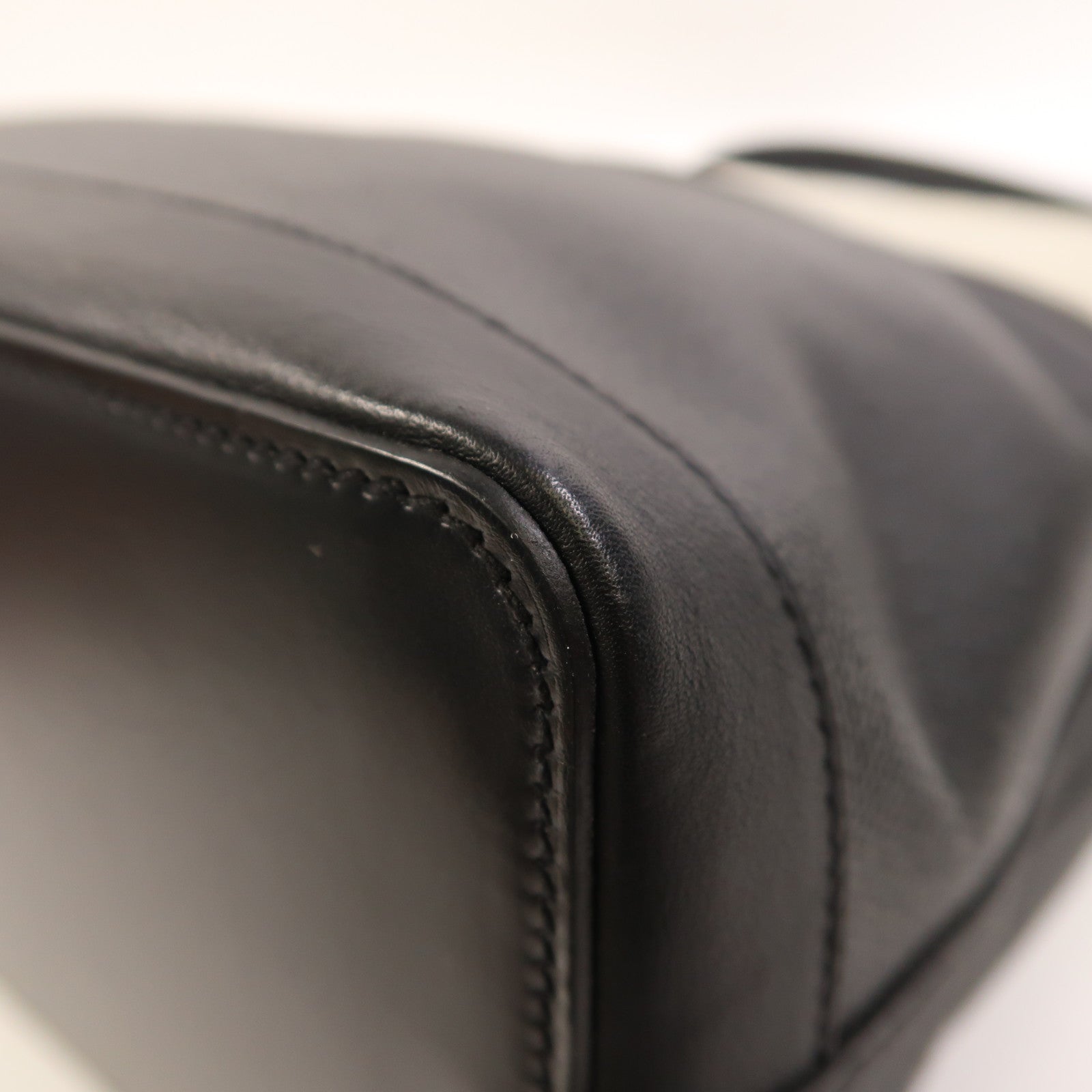 HERMES Toile帆布Col Roule 25銀扣肩背袋
