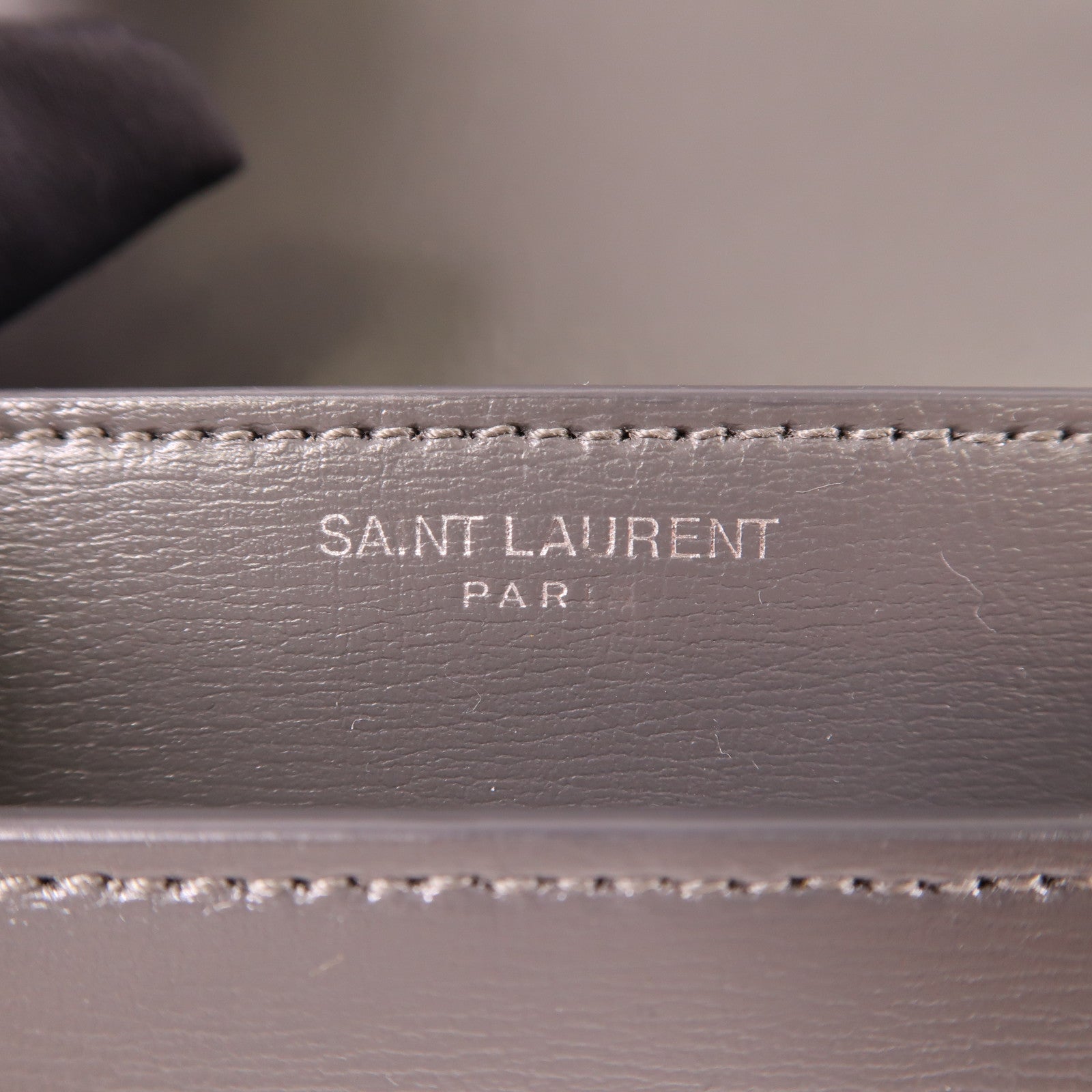 SAINT LAURENT 牛皮皮革Sunset Medium銀扣鏈帶肩背袋