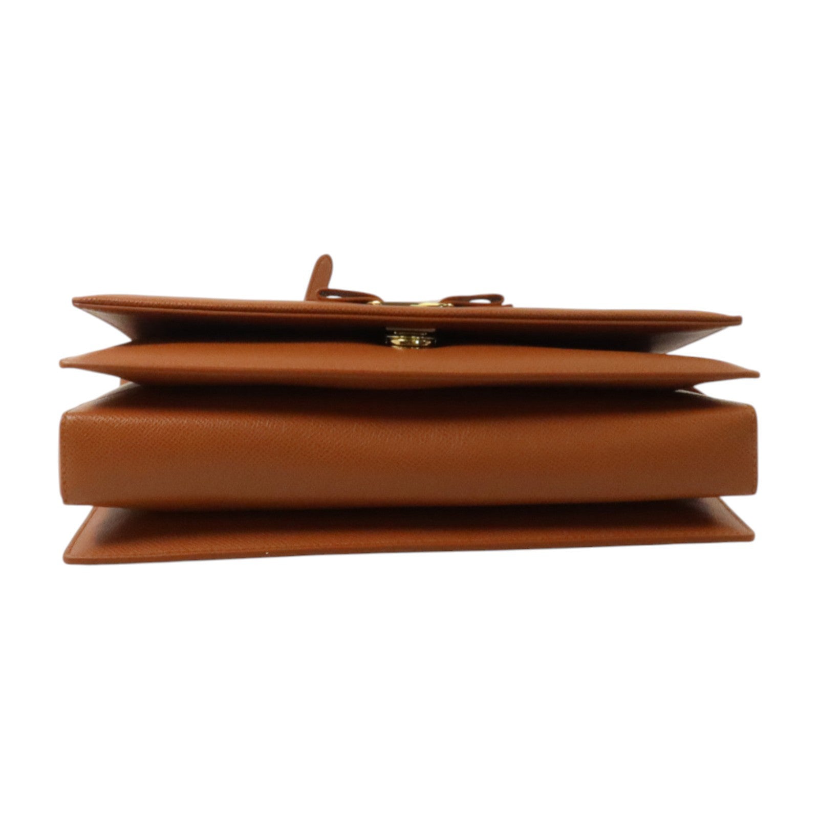 Salvatore Ferragamo 牛皮皮革Shoulder Bag金扣肩背袋