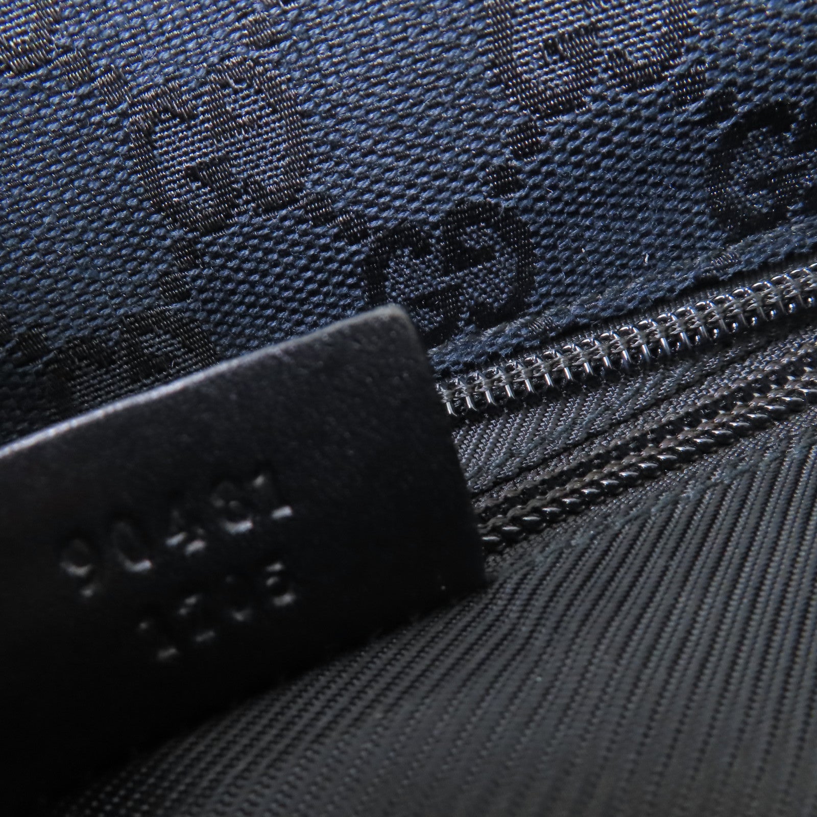 GUCCI GG帆布Tote Bag肩背袋黑色