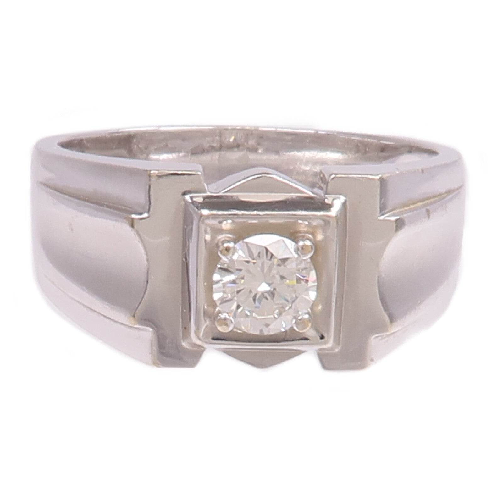 JEWELRY 18K白金Diamond Ring鑽石戒指US#9