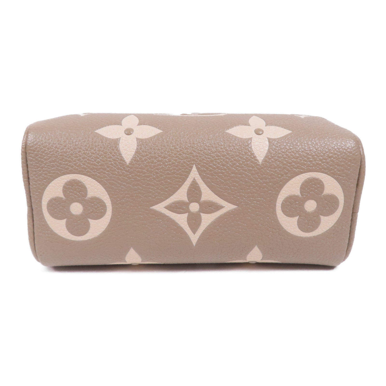 LOUIS VUITTON Monogram Empreinte Nano Speedy Bandouliere金扣手挽肩背兩用袋