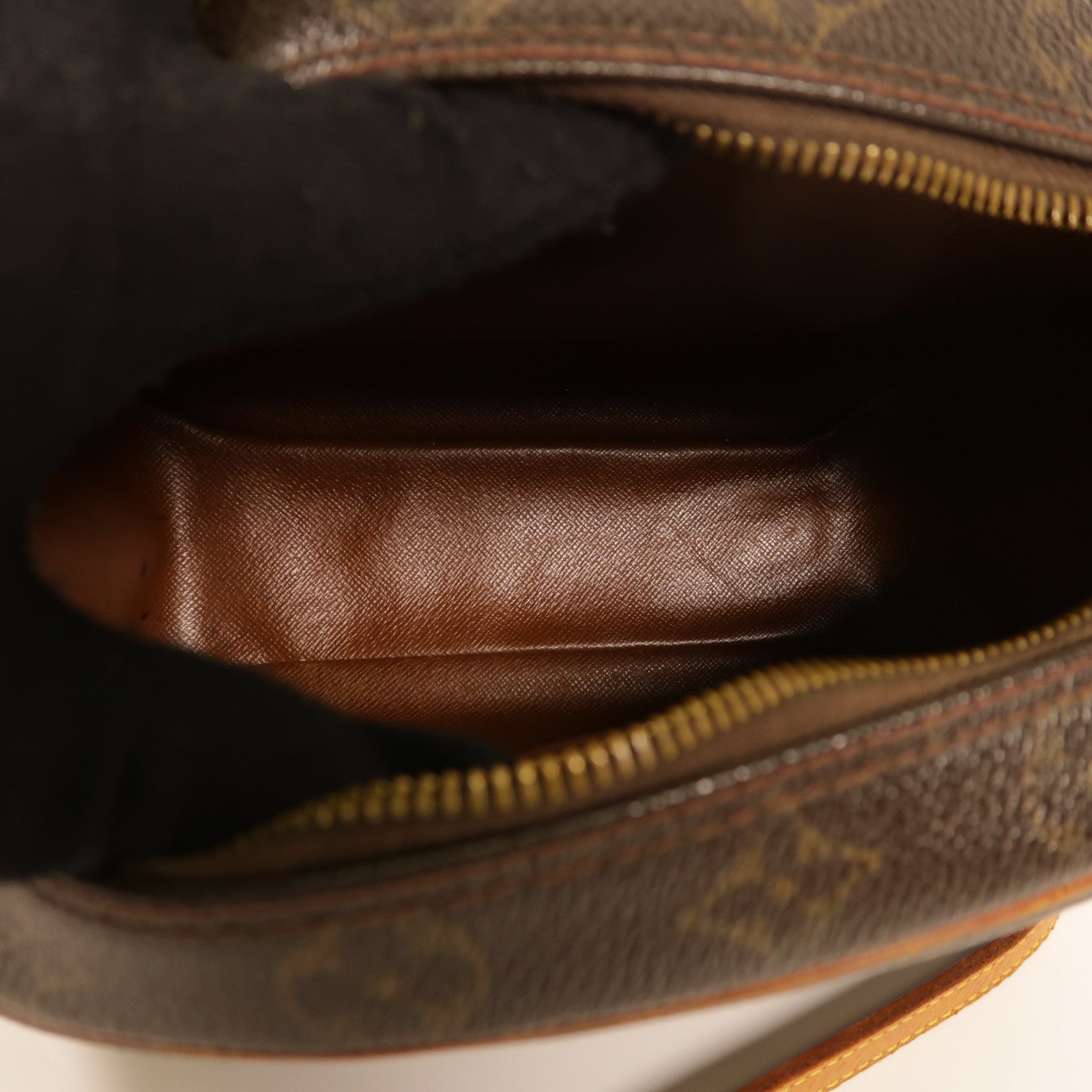 LOUIS VUITTON Monogram Blois金扣肩背袋棕色