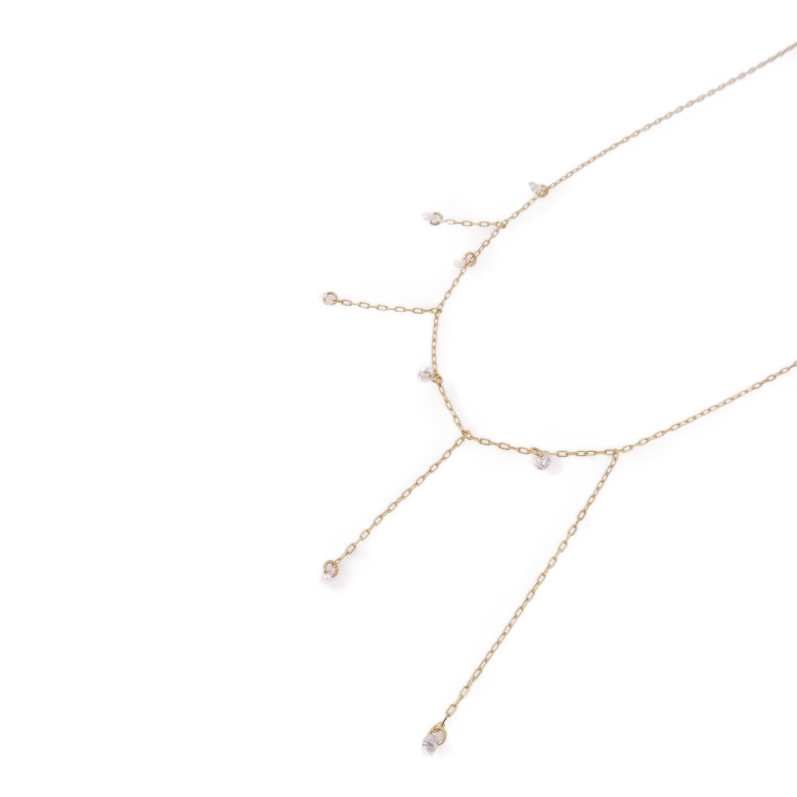 JEWELRY 18K黃金Diamond Necklace鑽石項鍊