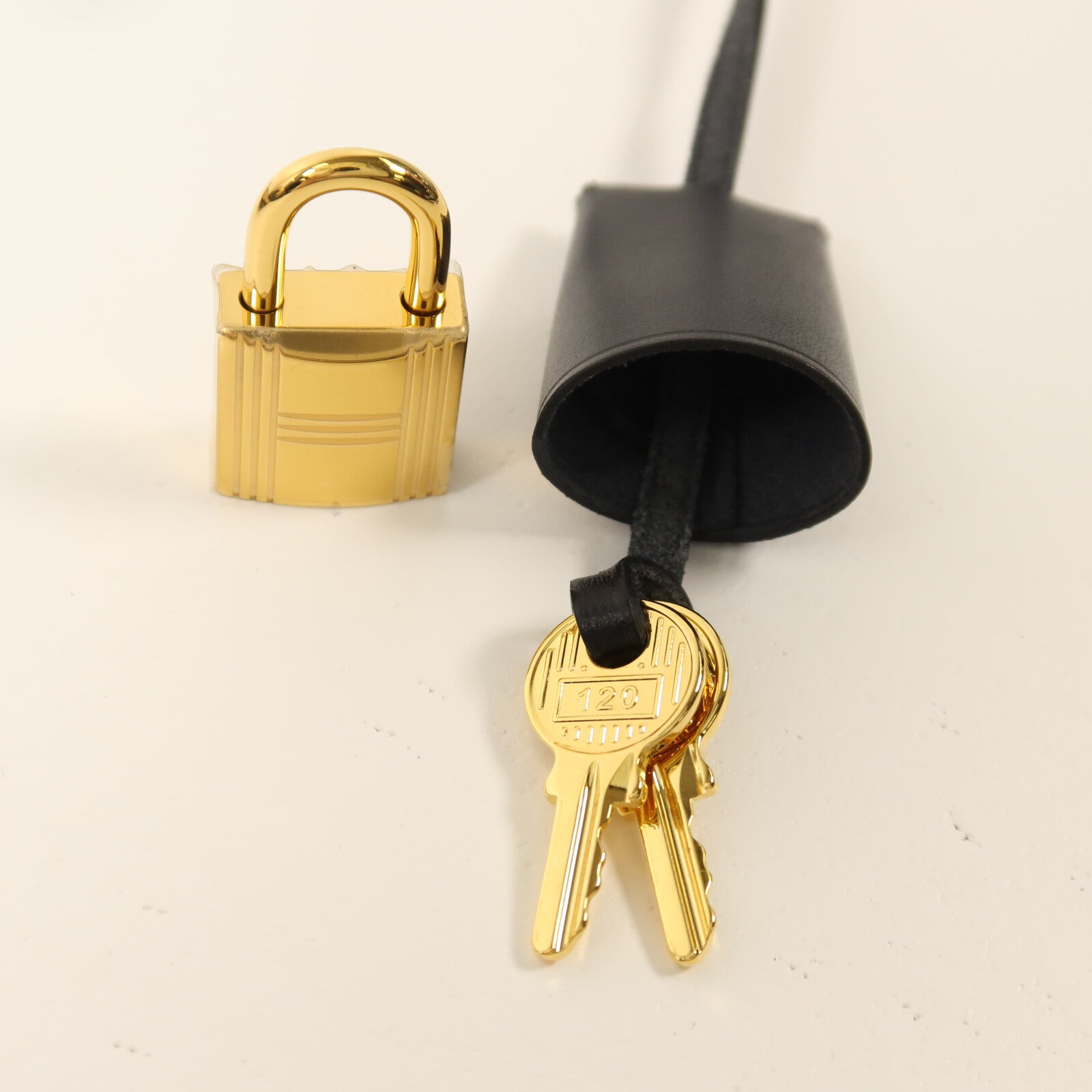 HERMES 帆布Herbag PM手挽肩背兩用袋Trench/Noir