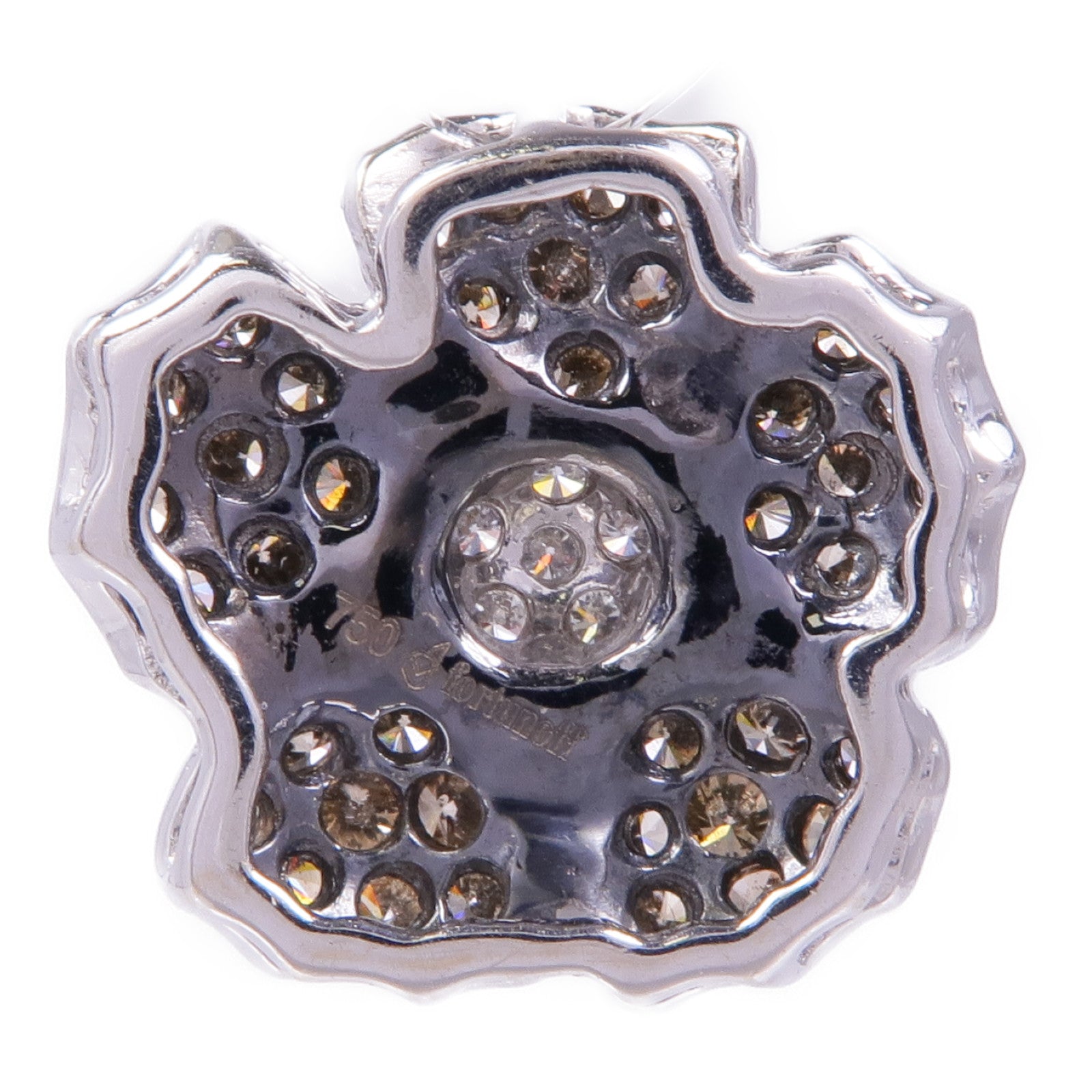 JEWELRY 18K白金Diamond Pendant Top鑽石吊墜