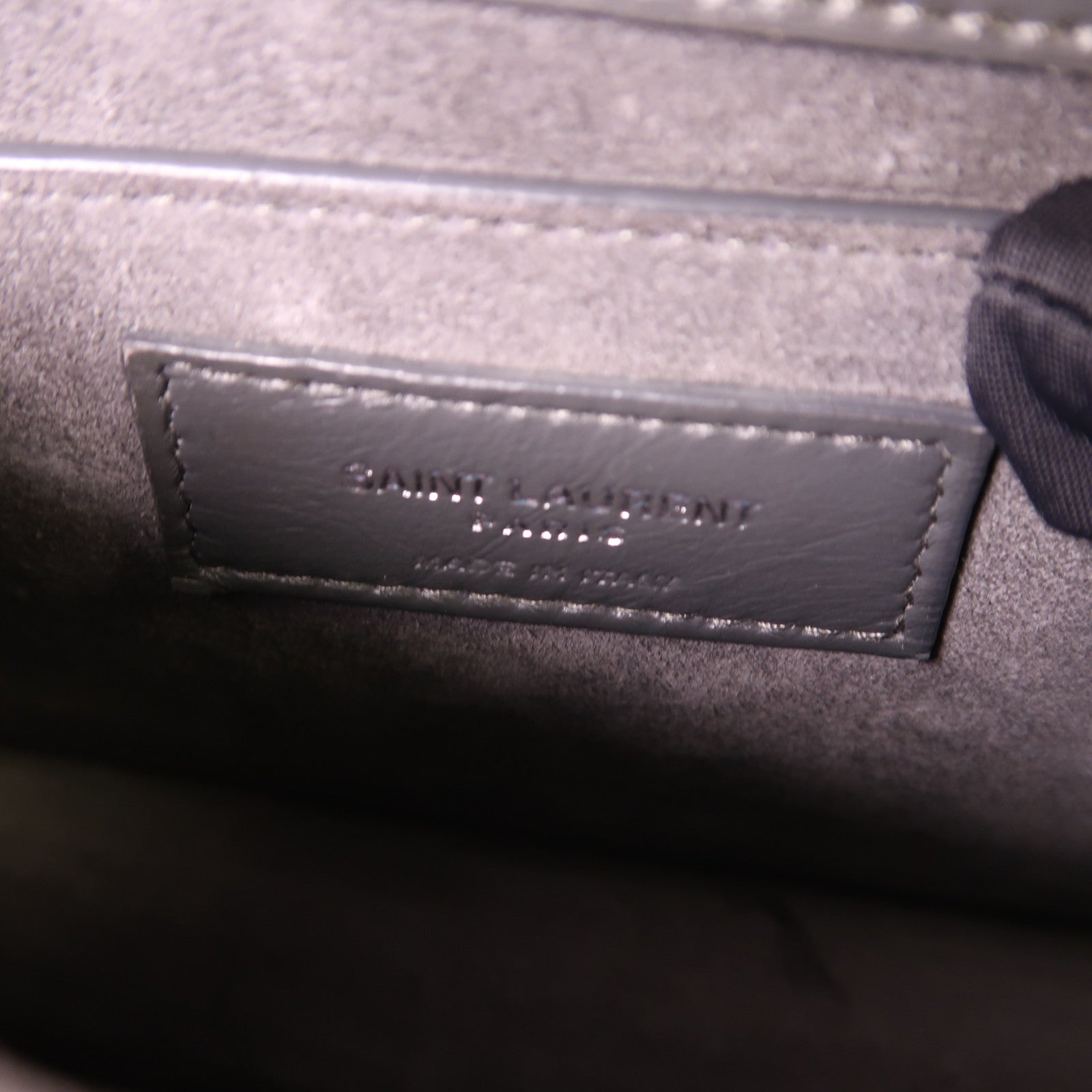SAINT LAURENT 牛皮皮革Sunset Medium銀扣鏈帶肩背袋