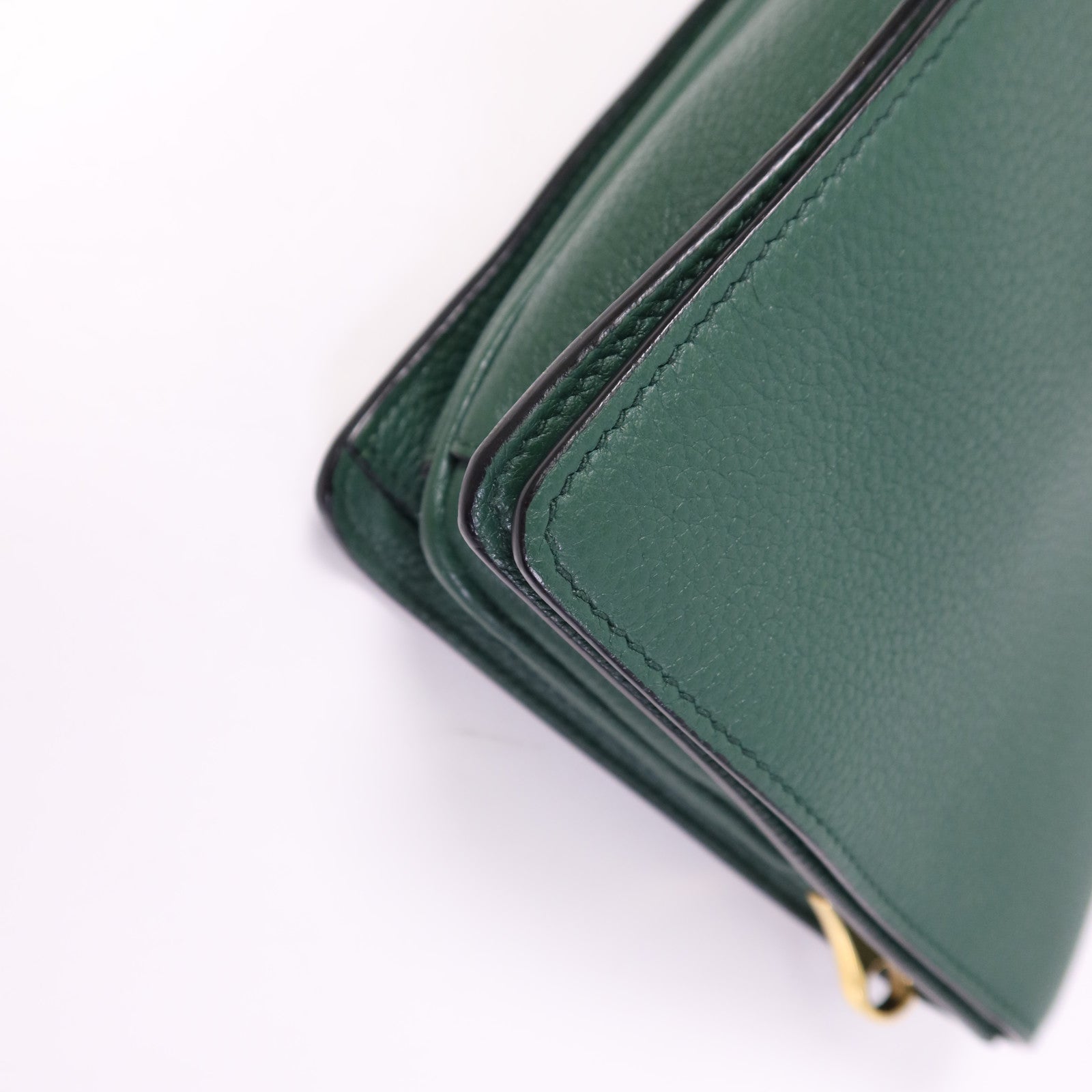 PRADA 皮革Shoulder Bag金扣肩背袋