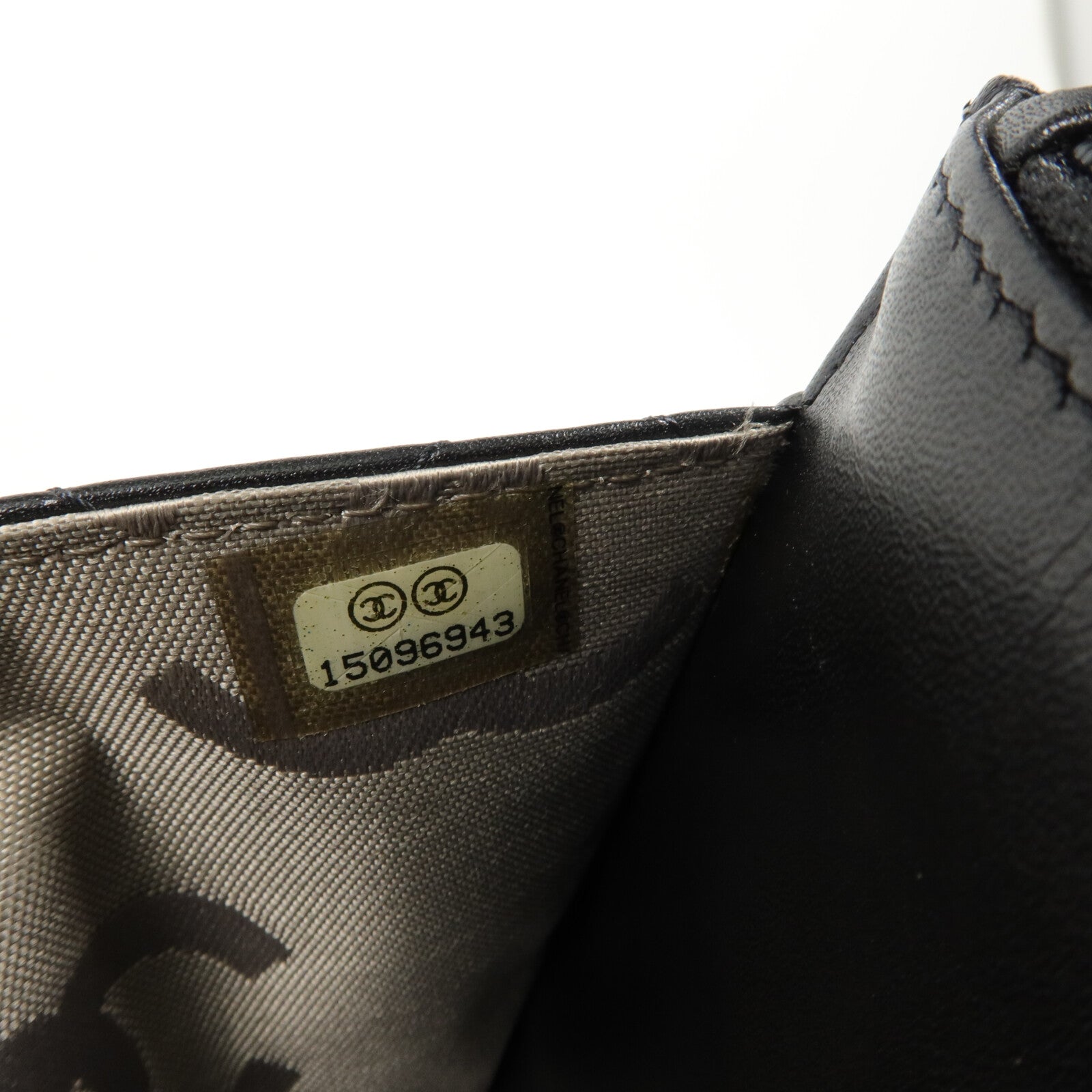 CHANEL 牛皮皮革Cambon Wallet On Chain鏈帶肩背袋