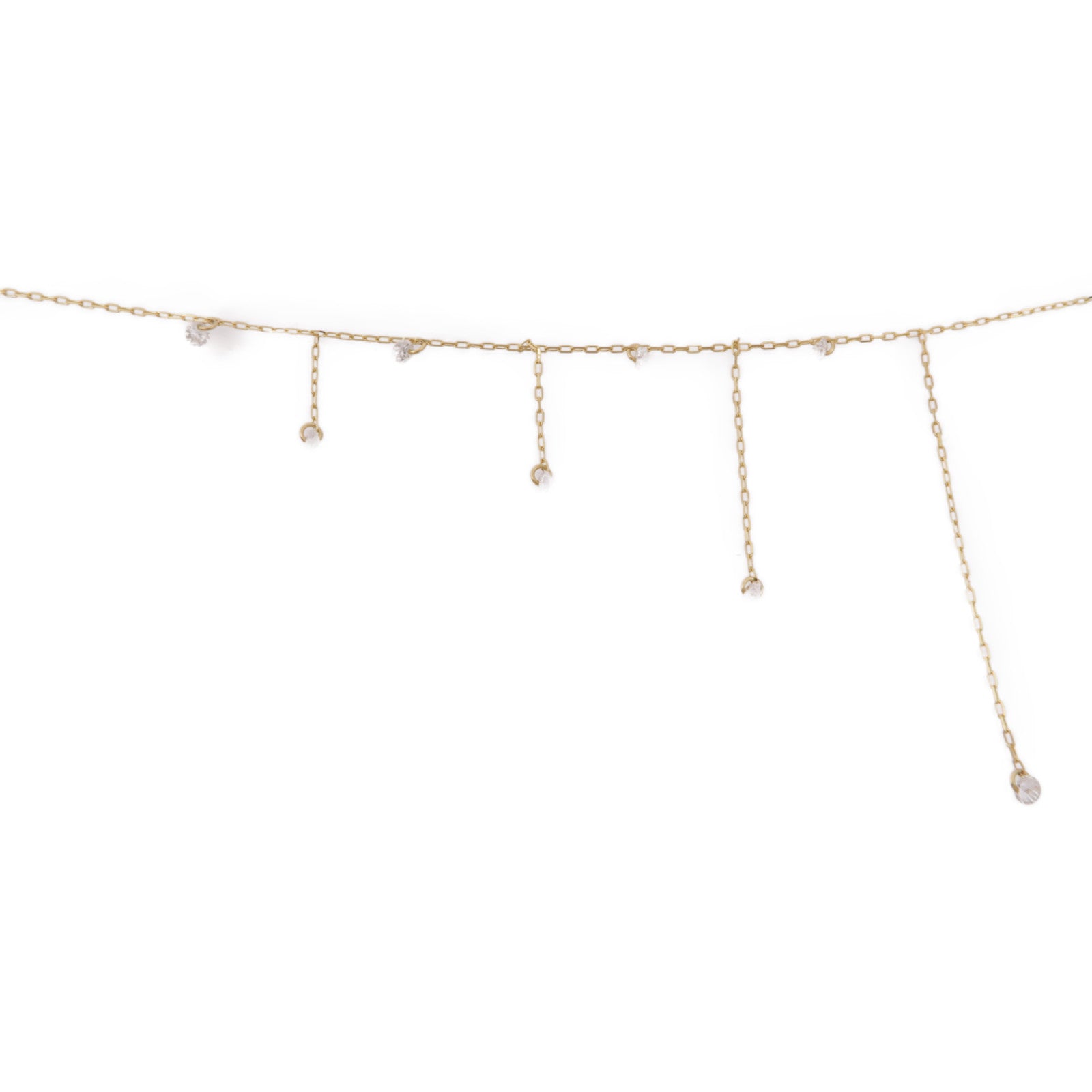 JEWELRY 18K黃金Diamond Necklace鑽石項鍊