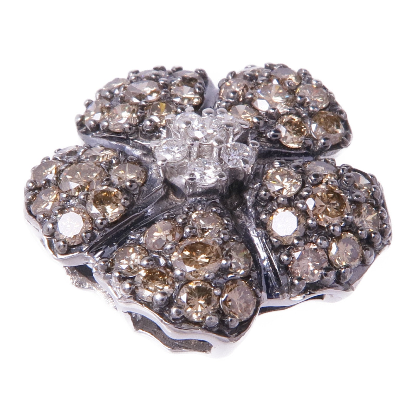 JEWELRY 18K白金Diamond Pendant Top鑽石吊墜