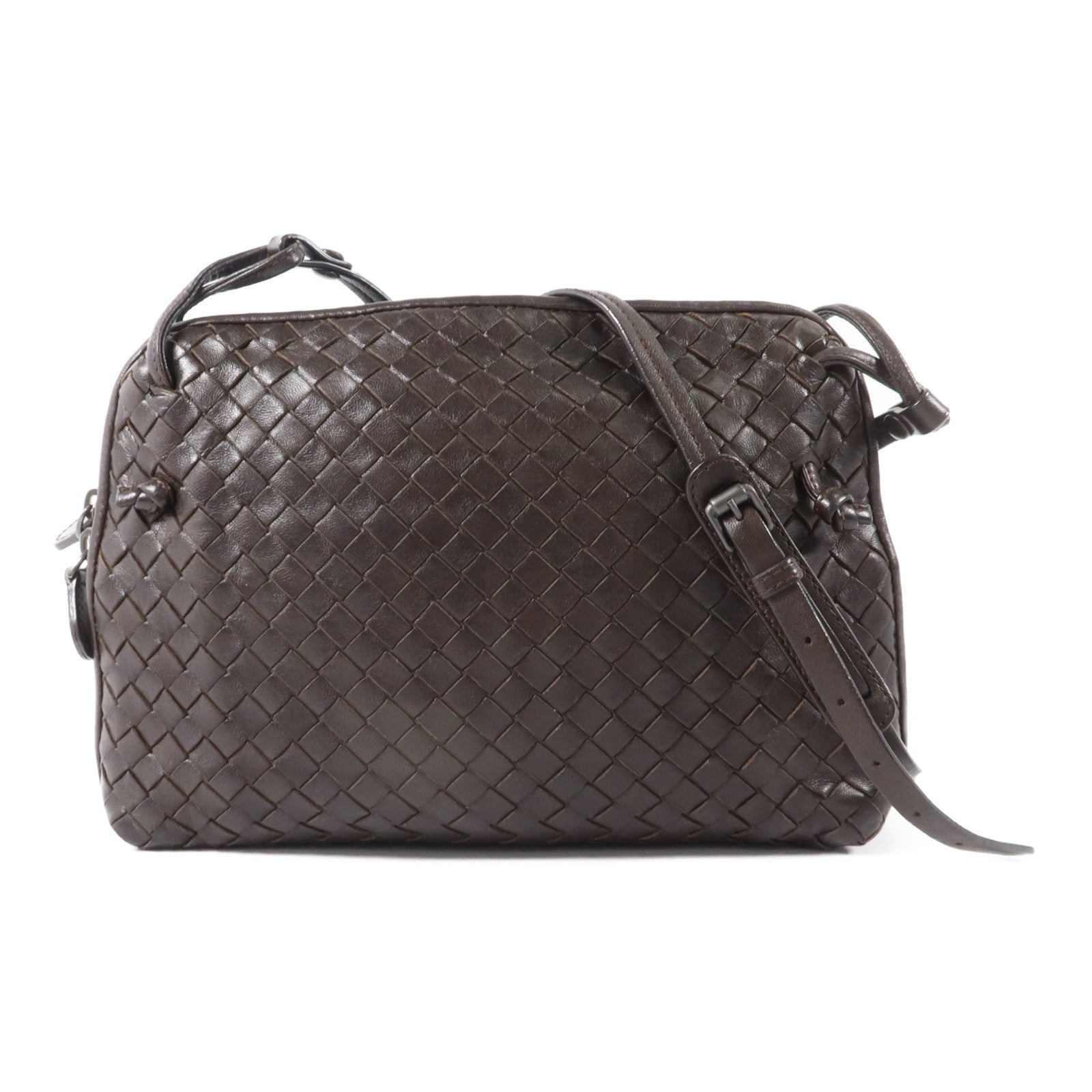 BOTTEGA VENETA 羊皮皮革Nobini肩背袋