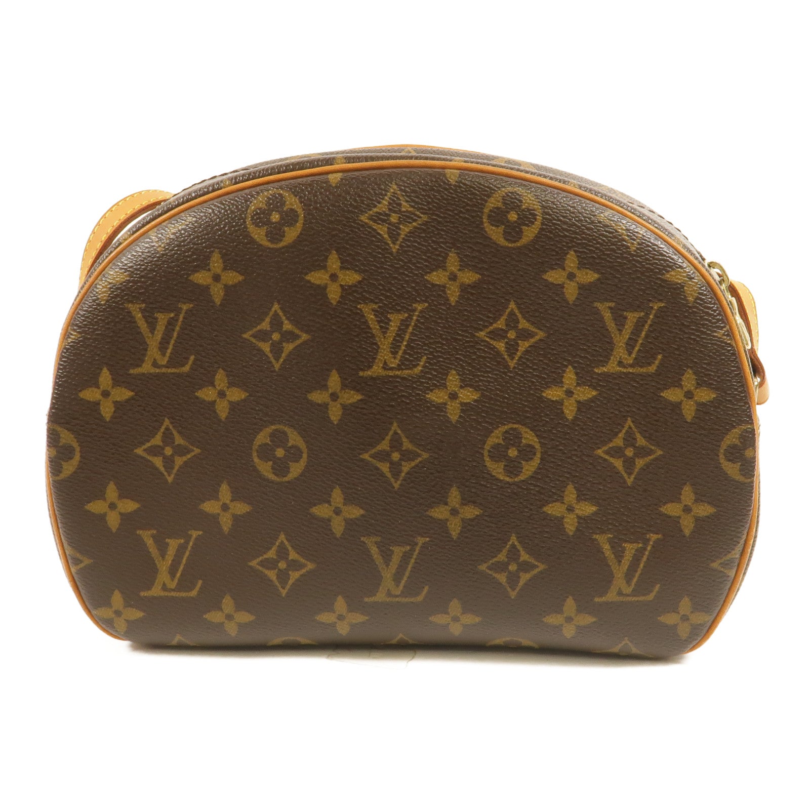 LOUIS VUITTON Monogram Blois金扣肩背袋棕色