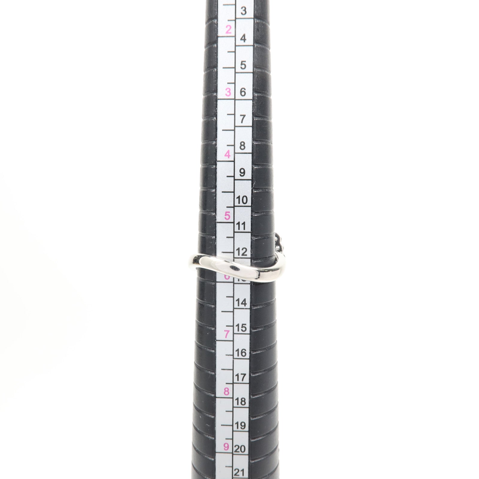 JEWELRY 18K白金Diamond Aquamarine Ring藍晶/鑽石戒指US#5.75