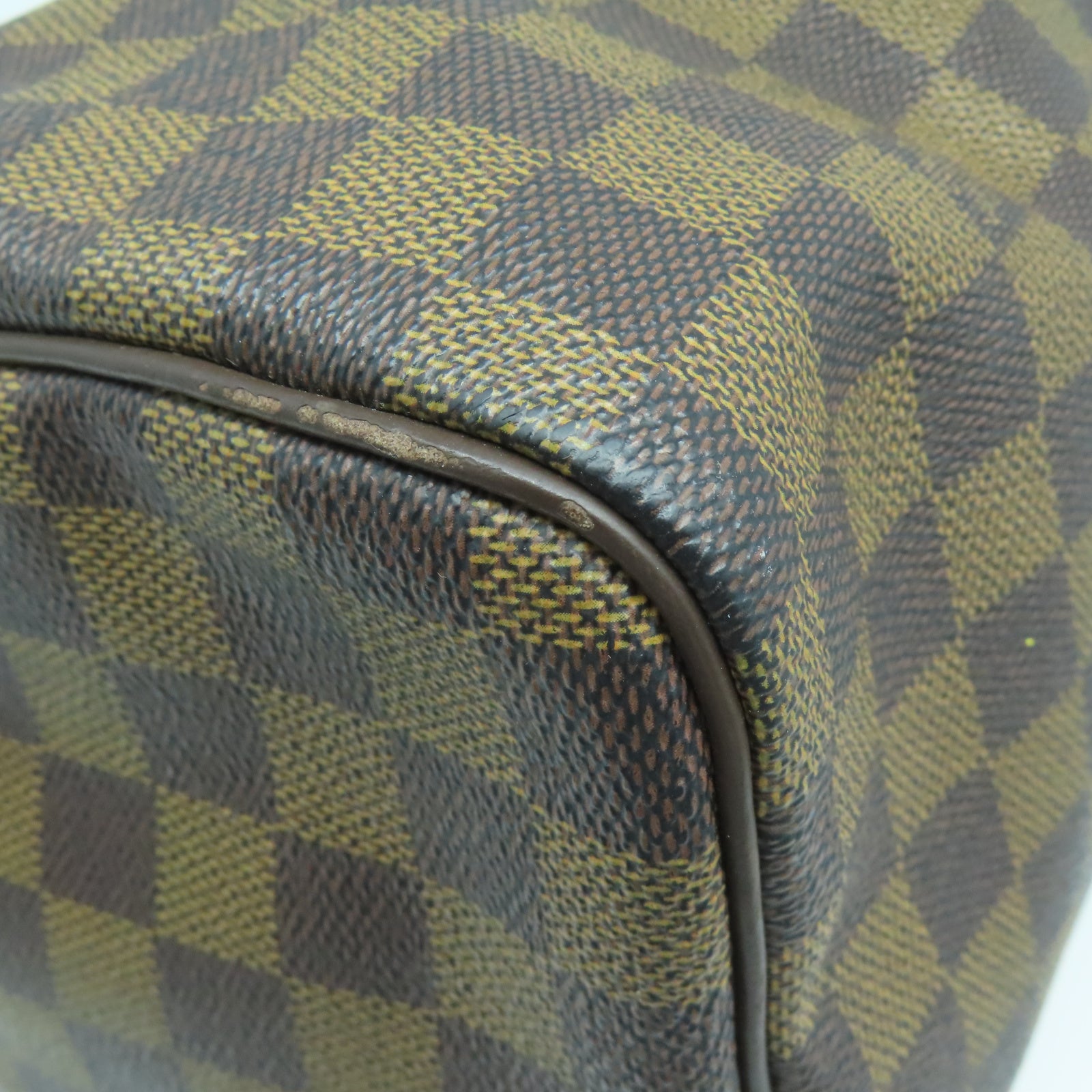 LOUIS VUITTON 【激減優惠】Damier Speedy 30金扣手挽袋啡色