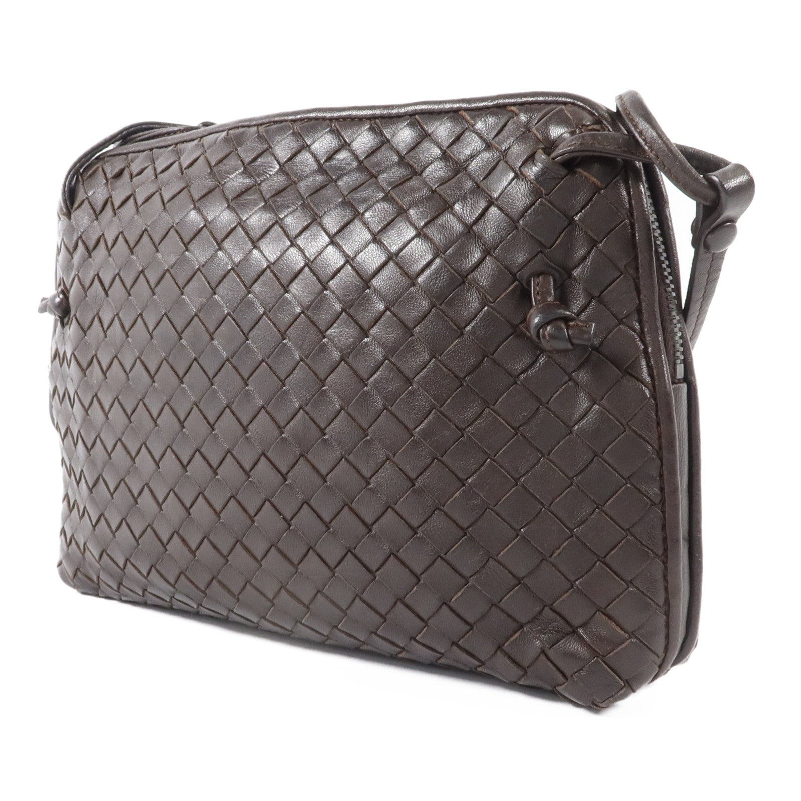 BOTTEGA VENETA 羊皮皮革Nobini肩背袋