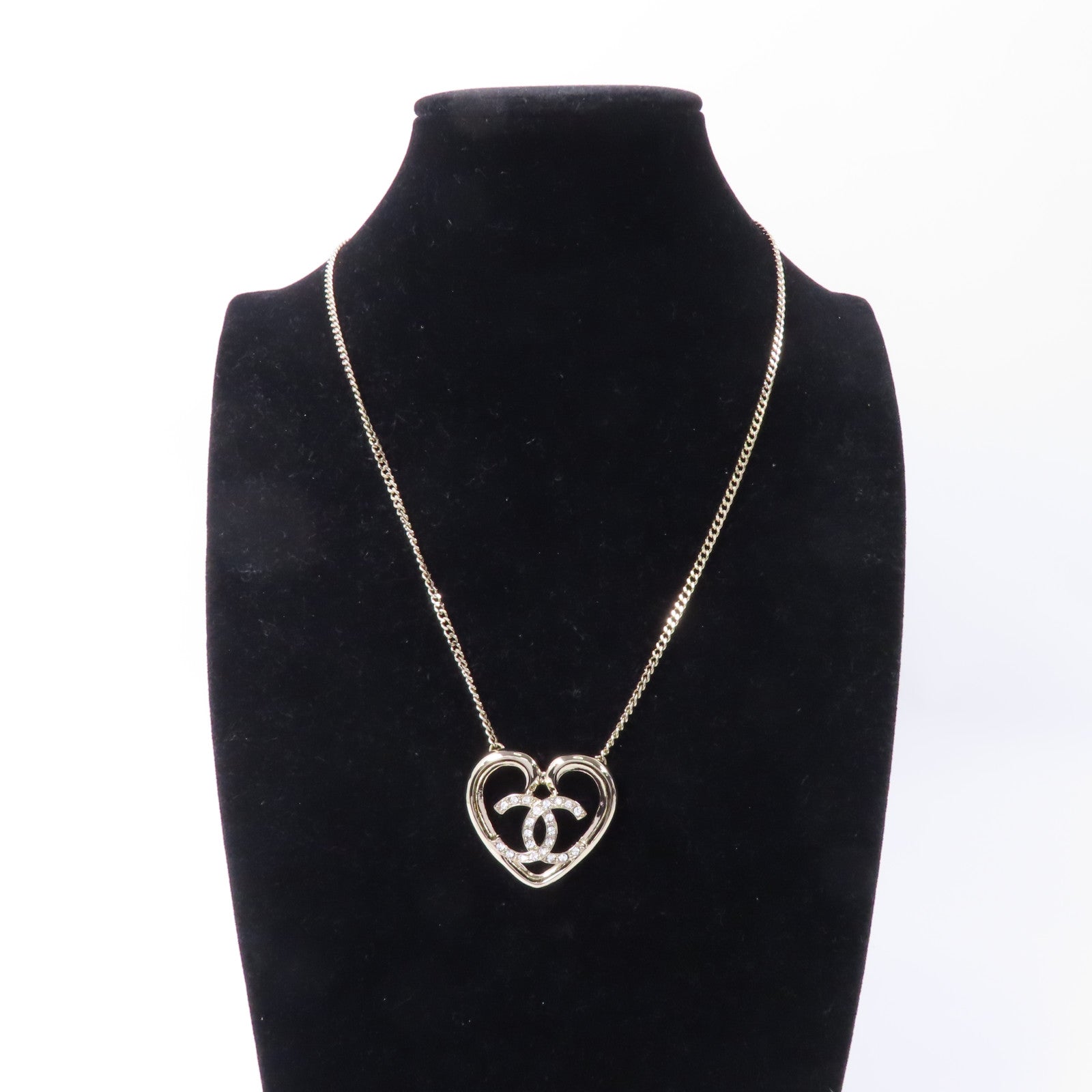 CHANEL PVC/金屬Necklace項鍊透明/金色