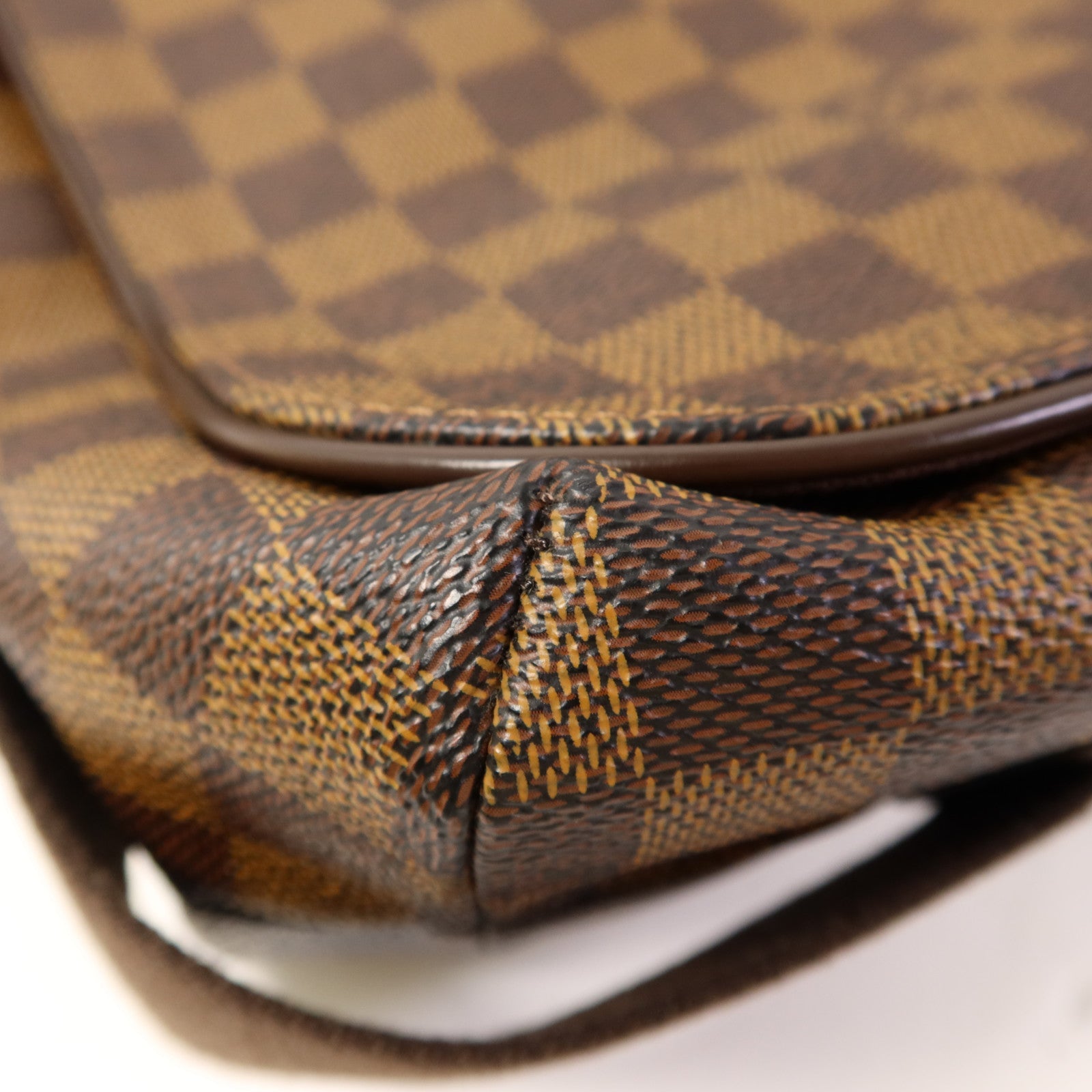 LOUIS VUITTON Damier Brooklyn GM金扣肩背袋