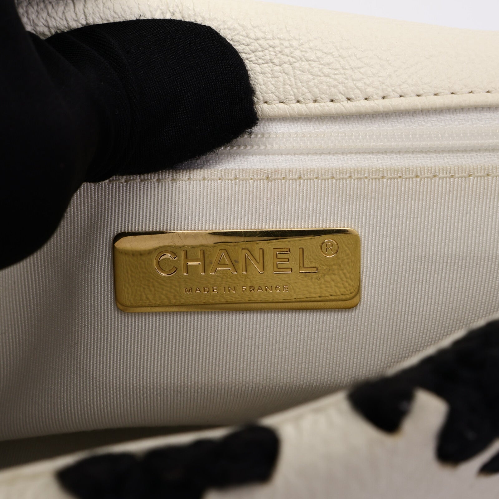 CHANEL 牛皮皮革Chanel 19 Small手挽肩背兩用袋
