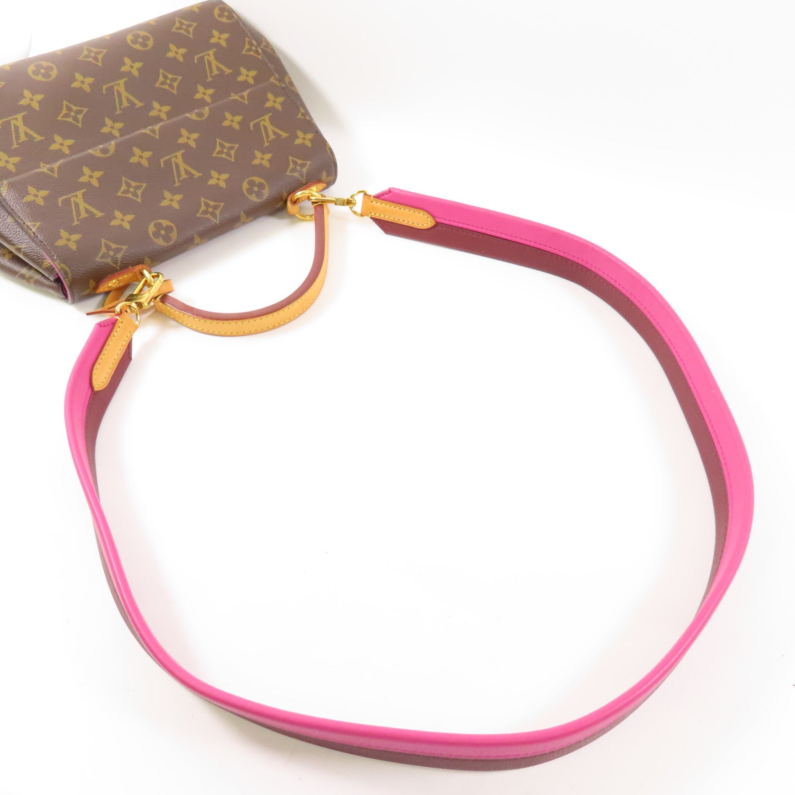 LOUIS VUITTON Monogram Cluny BB手挽肩背兩用袋