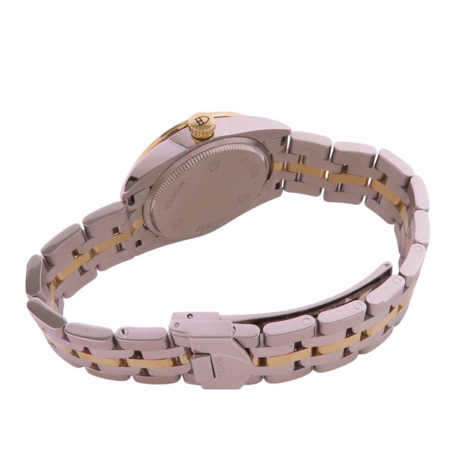 TUDOR Glamour Date 53003.68033 Automatic Watch18K Yellow Gold SS Gold
