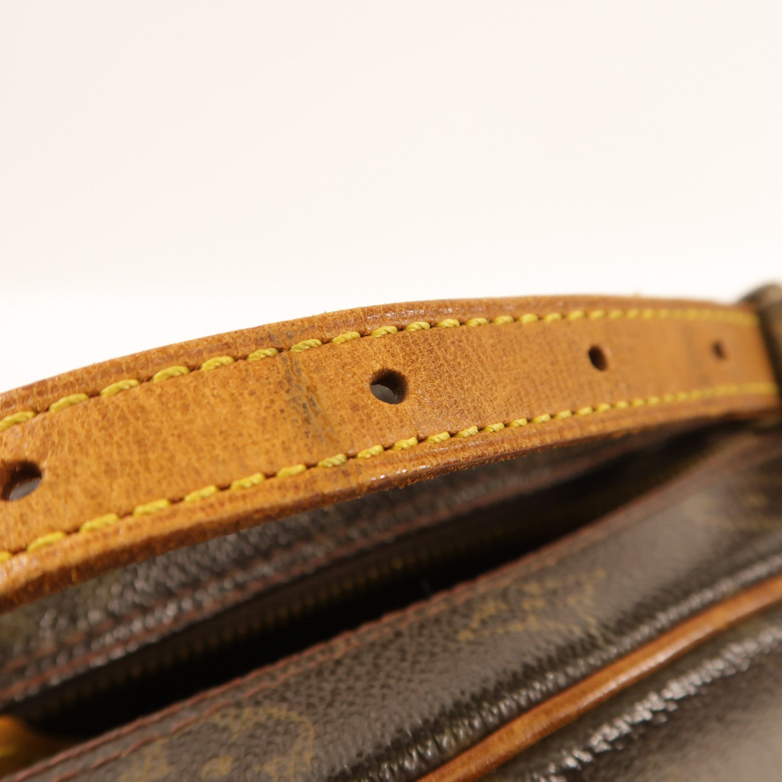 LOUIS VUITTON Monogram Blois金扣肩背袋棕色