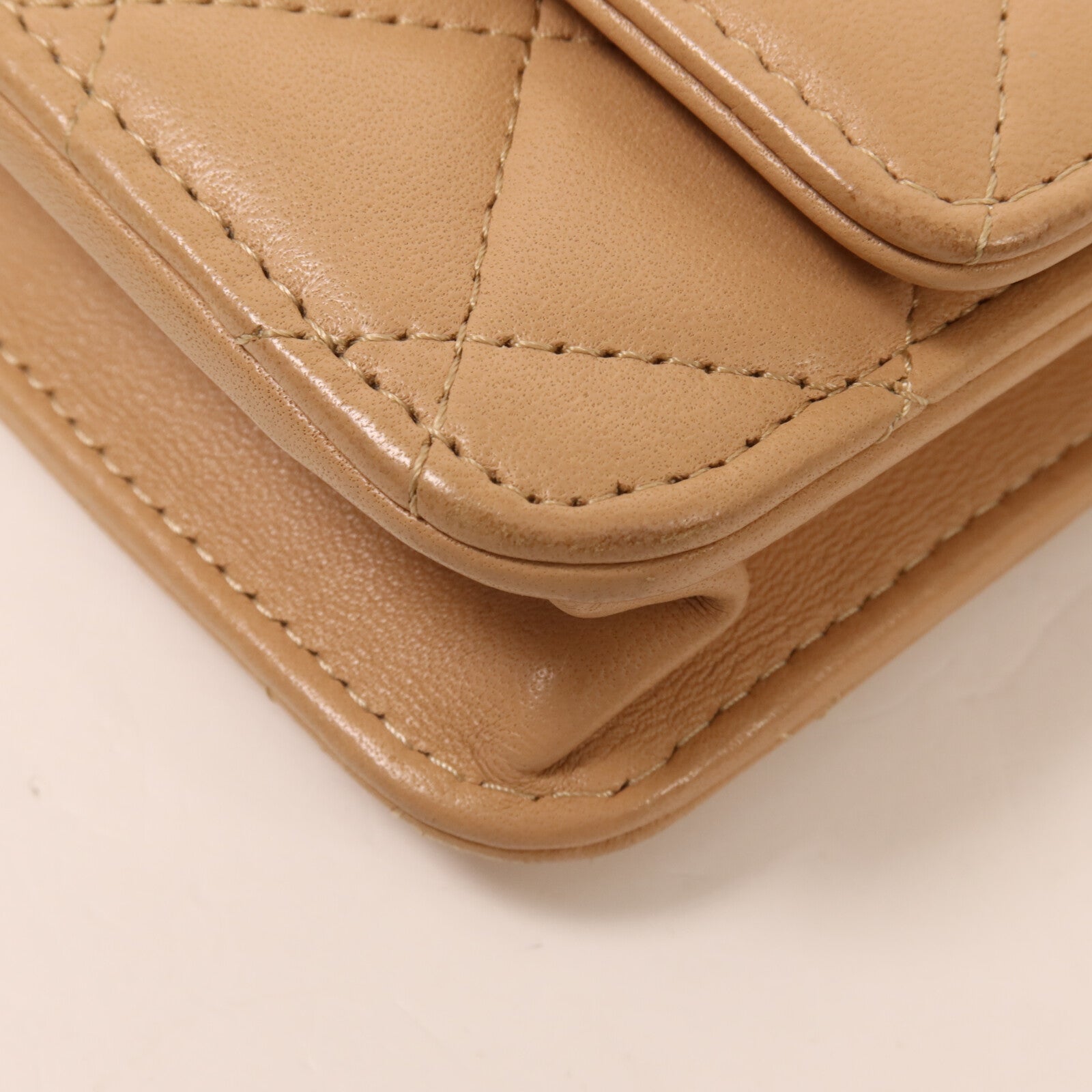 CHANEL 羊皮皮革Trendy Wallet On Chain鏈帶肩背袋