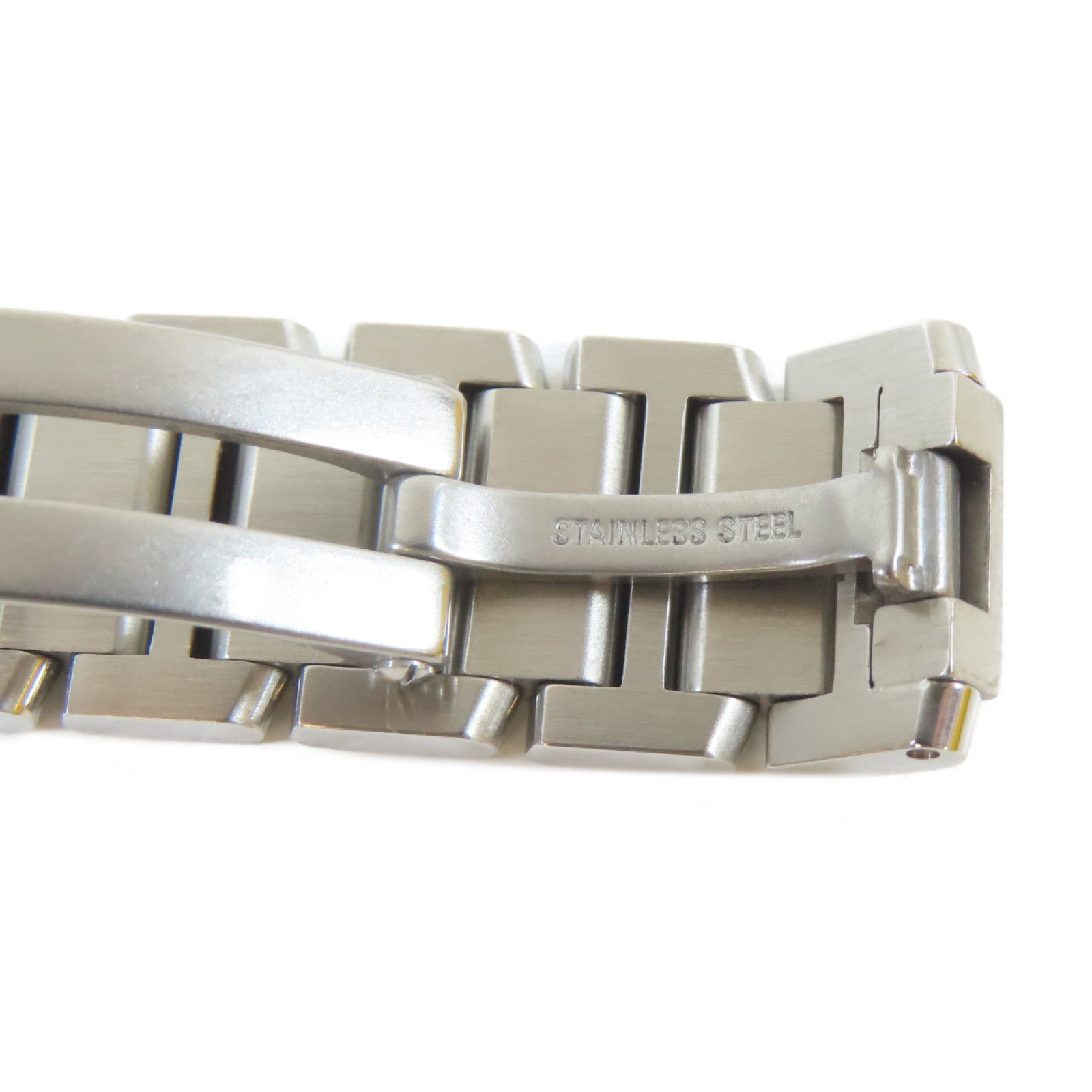 CARTIER Tank Française不鏽鋼手錶石英機芯粉紅色