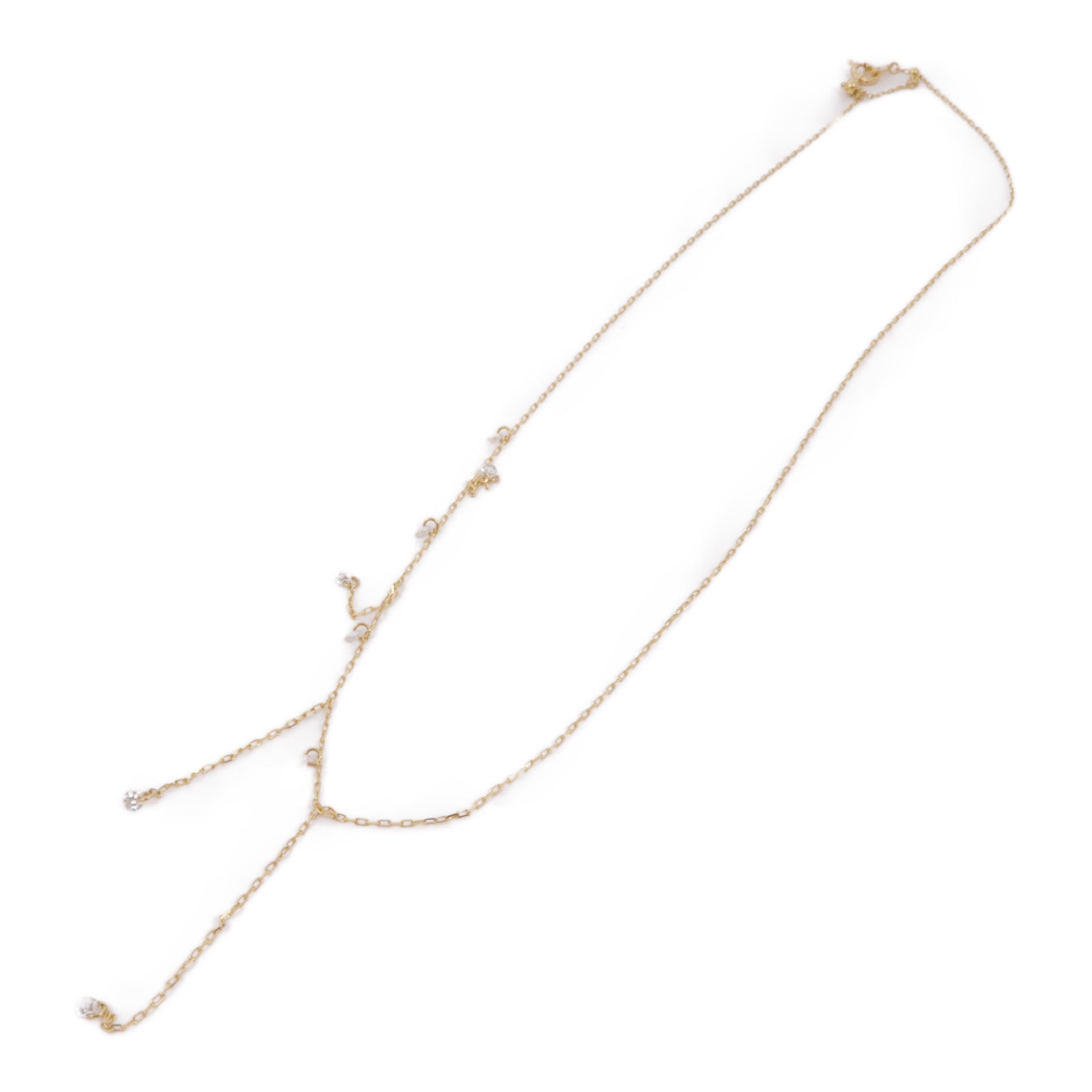 JEWELRY 18K黃金Diamond Necklace鑽石項鍊