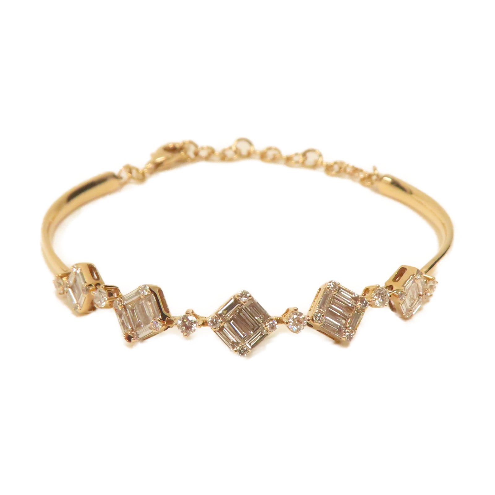 JEWELRY 【激減優惠】18K玫瑰金Bracelet 0.743ct鑽石手鏈