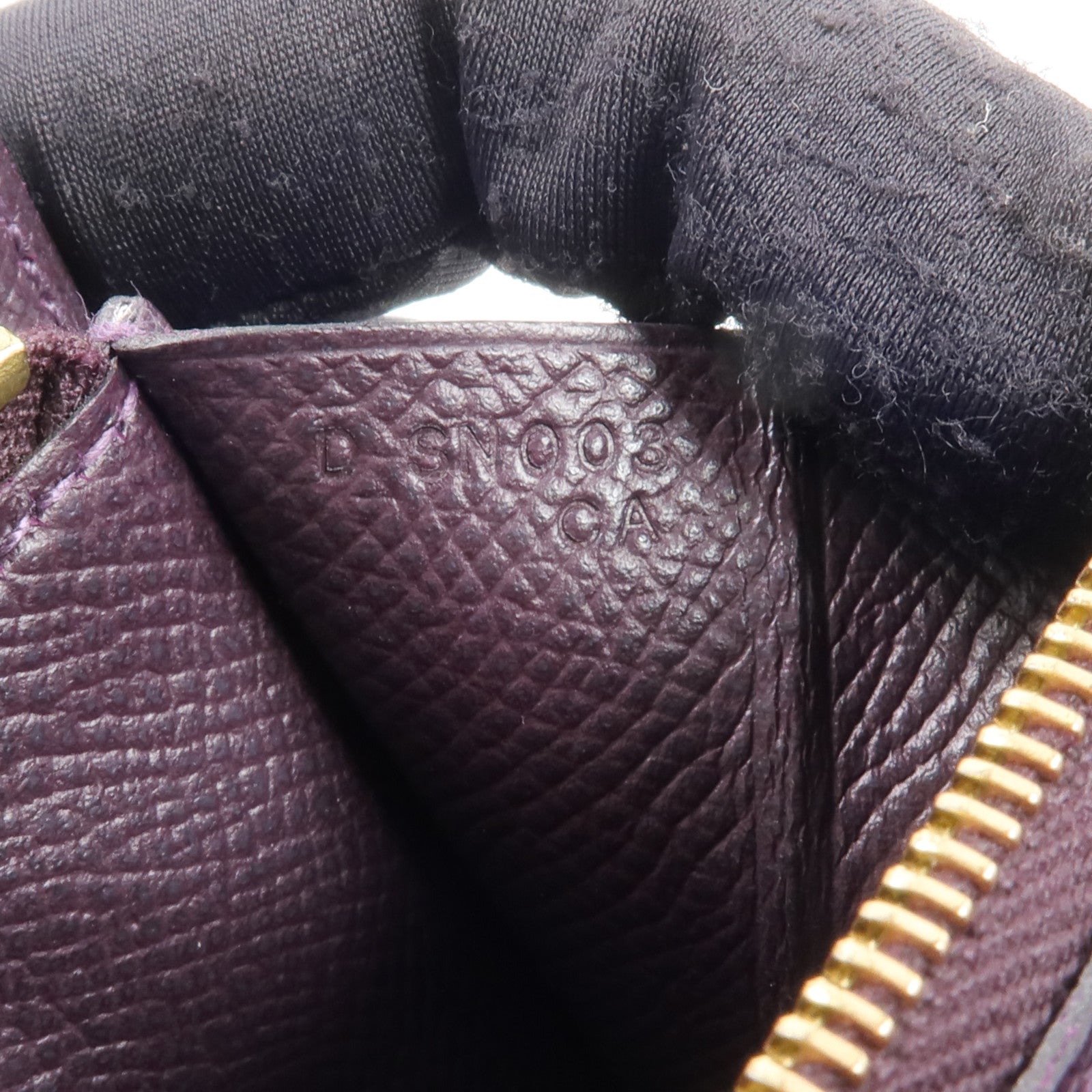 HERMES Epsom皮革Constance Wallet錢包Raisin