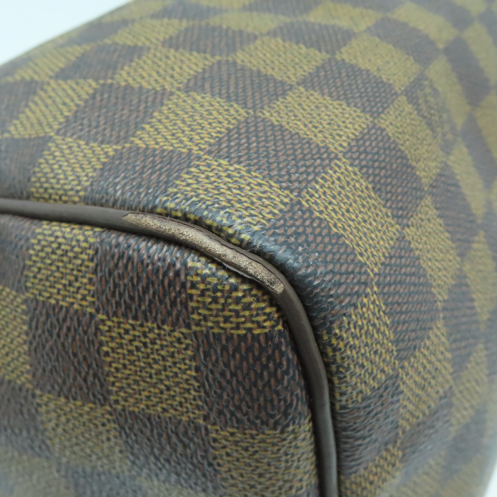 LOUIS VUITTON 【激減優惠】Damier Speedy 30金扣手挽袋啡色