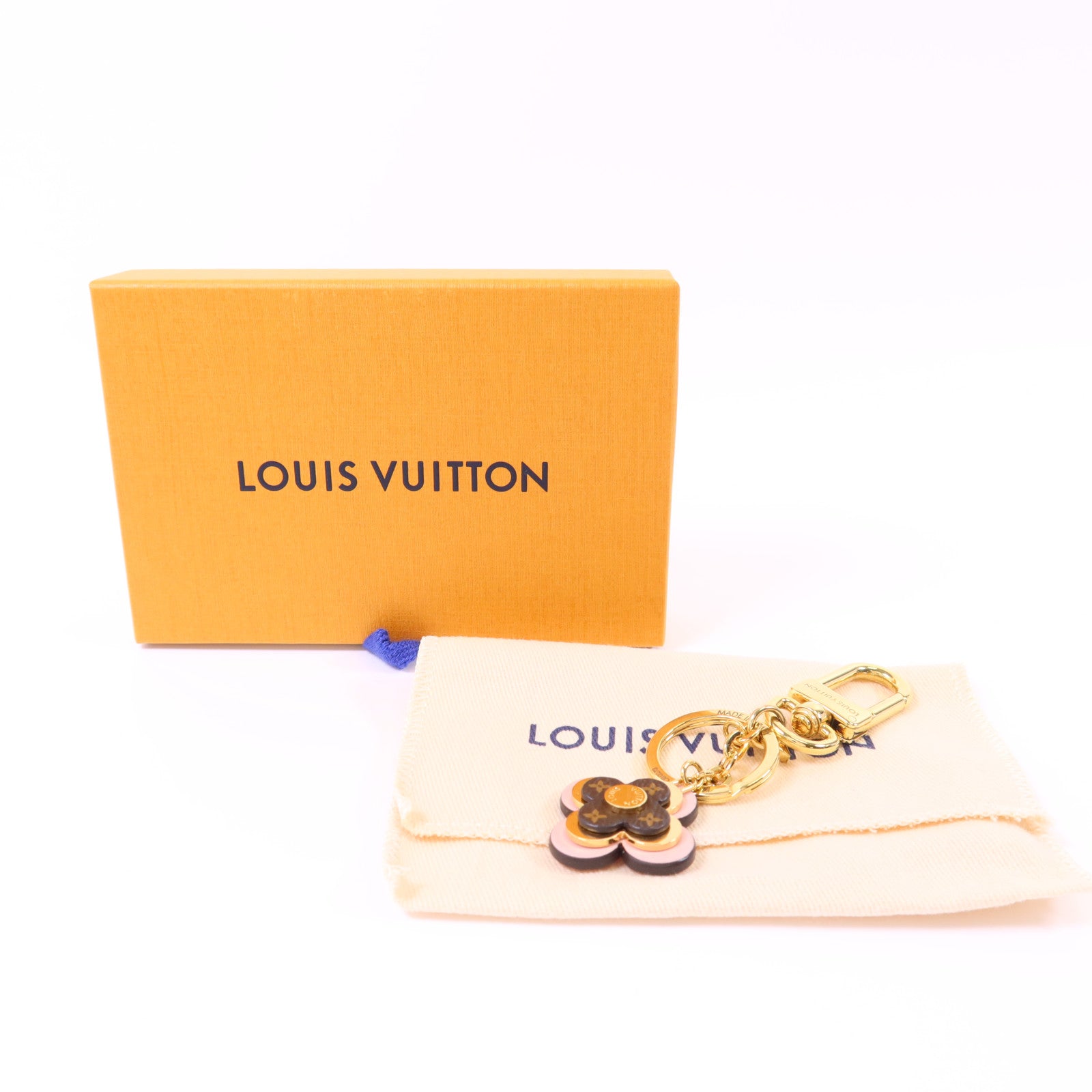 LOUIS VUITTON 金屬/Monogram/Epi Blooming Flowers BB Key Holder金扣鎖匙扣