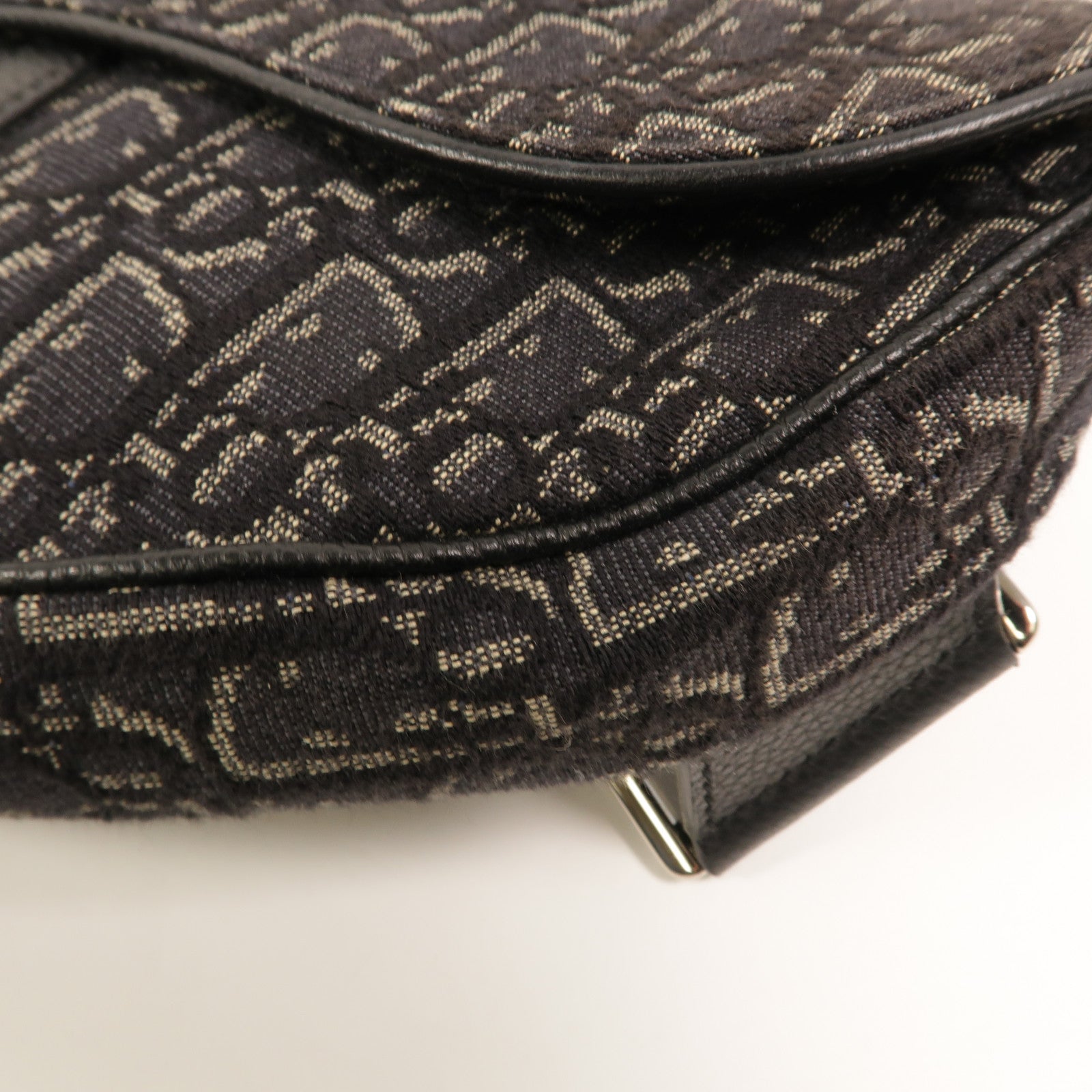 Dior Oblique帆布Saddle肩背袋