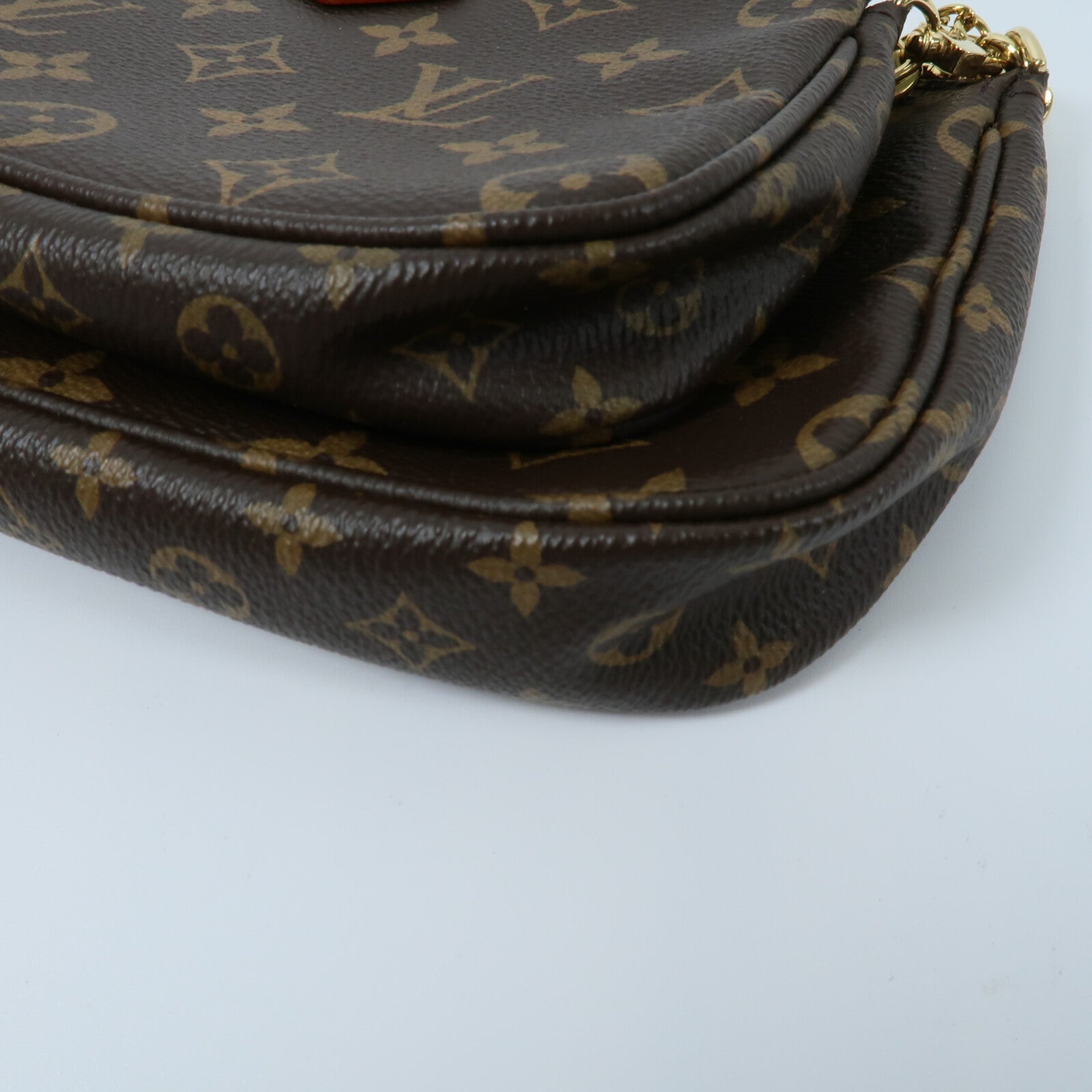 LOUIS VUITTON Monogram Multi Pochette Accessoires鏈帶手挽肩背兩用袋