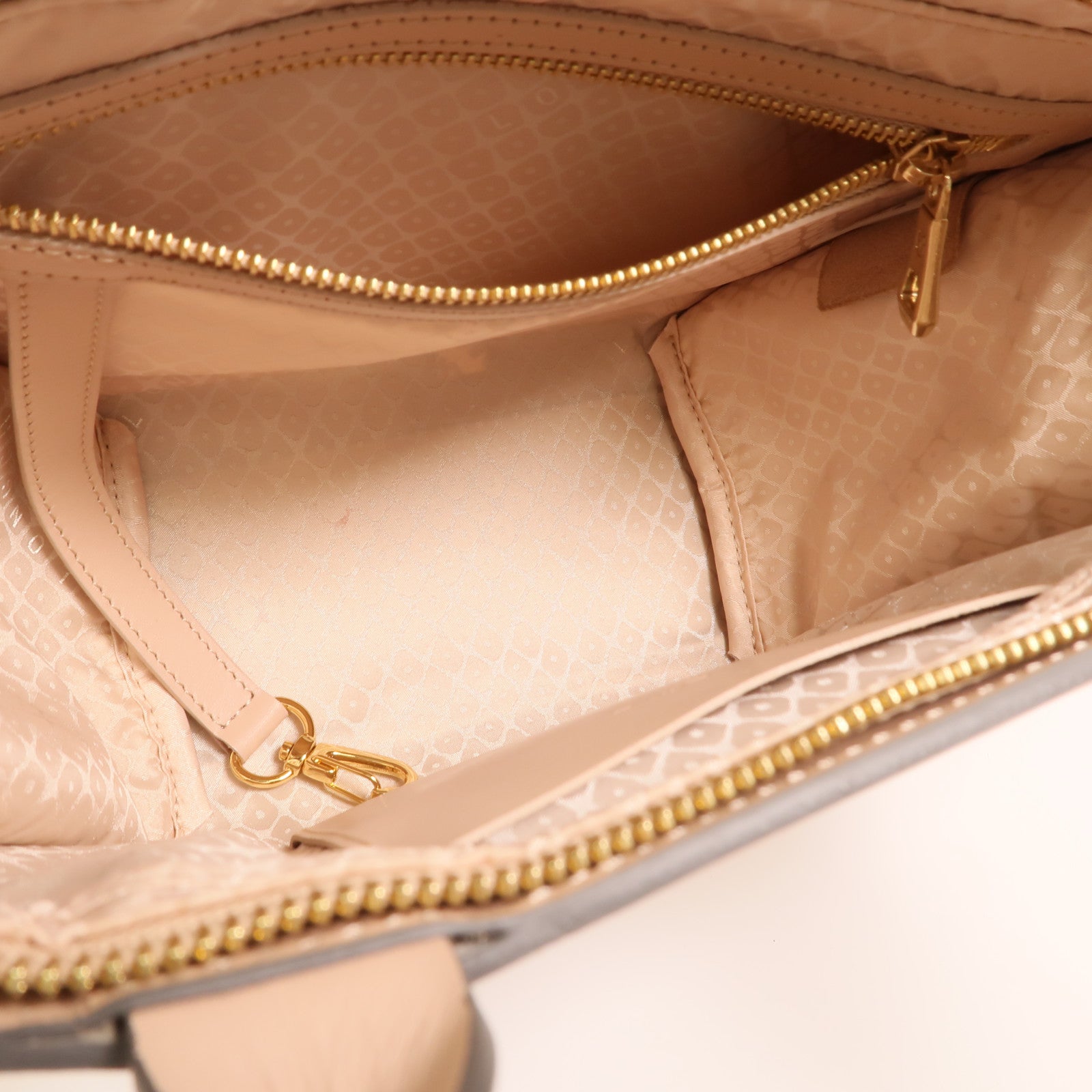 Longchamp 牛皮皮革2 Way Shoulder Bag金扣手挽肩背兩用袋