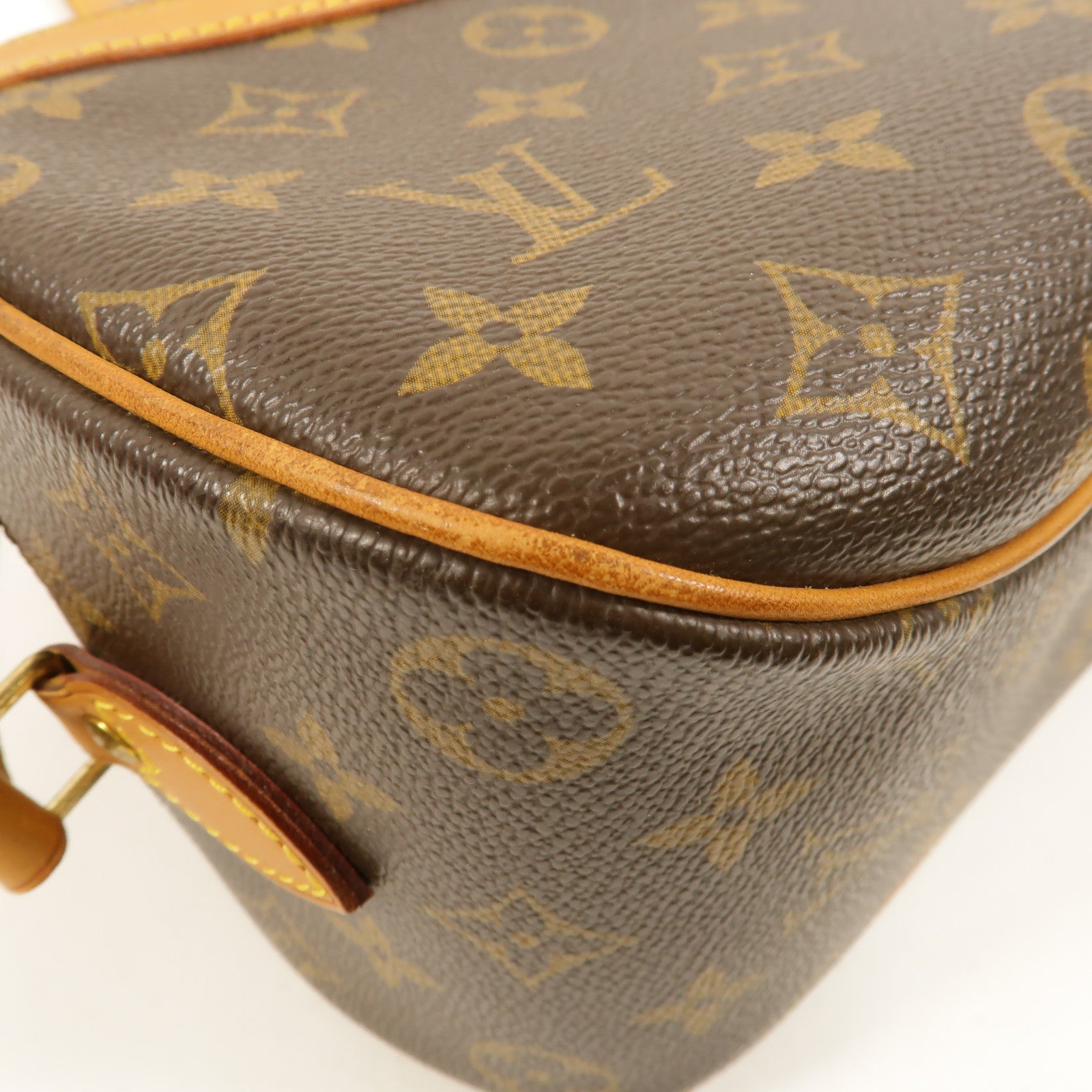 LOUIS VUITTON Monogram Blois金扣肩背袋棕色