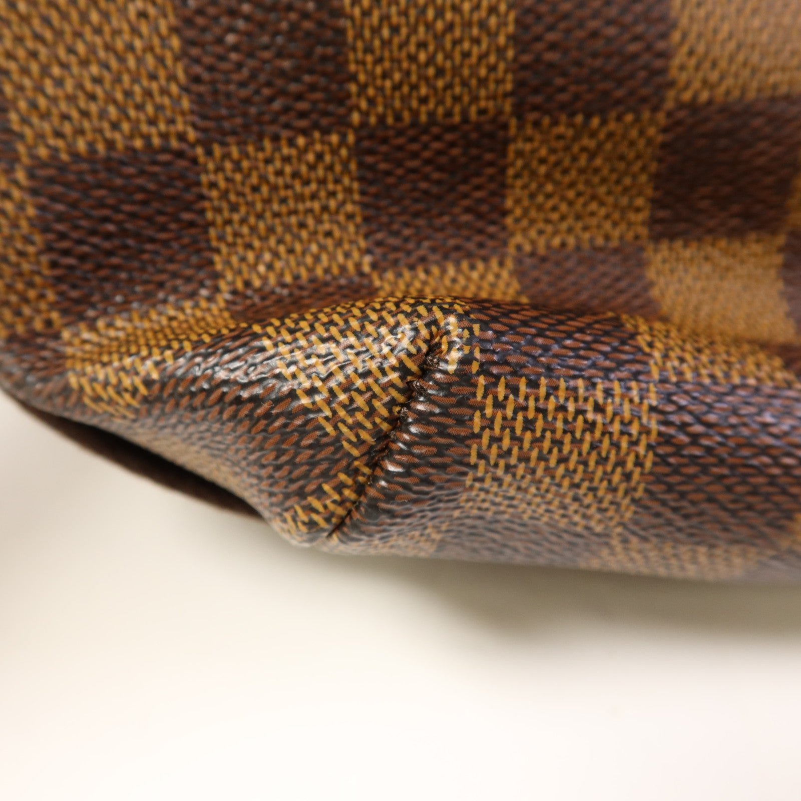 LOUIS VUITTON Damier Brooklyn GM金扣肩背袋