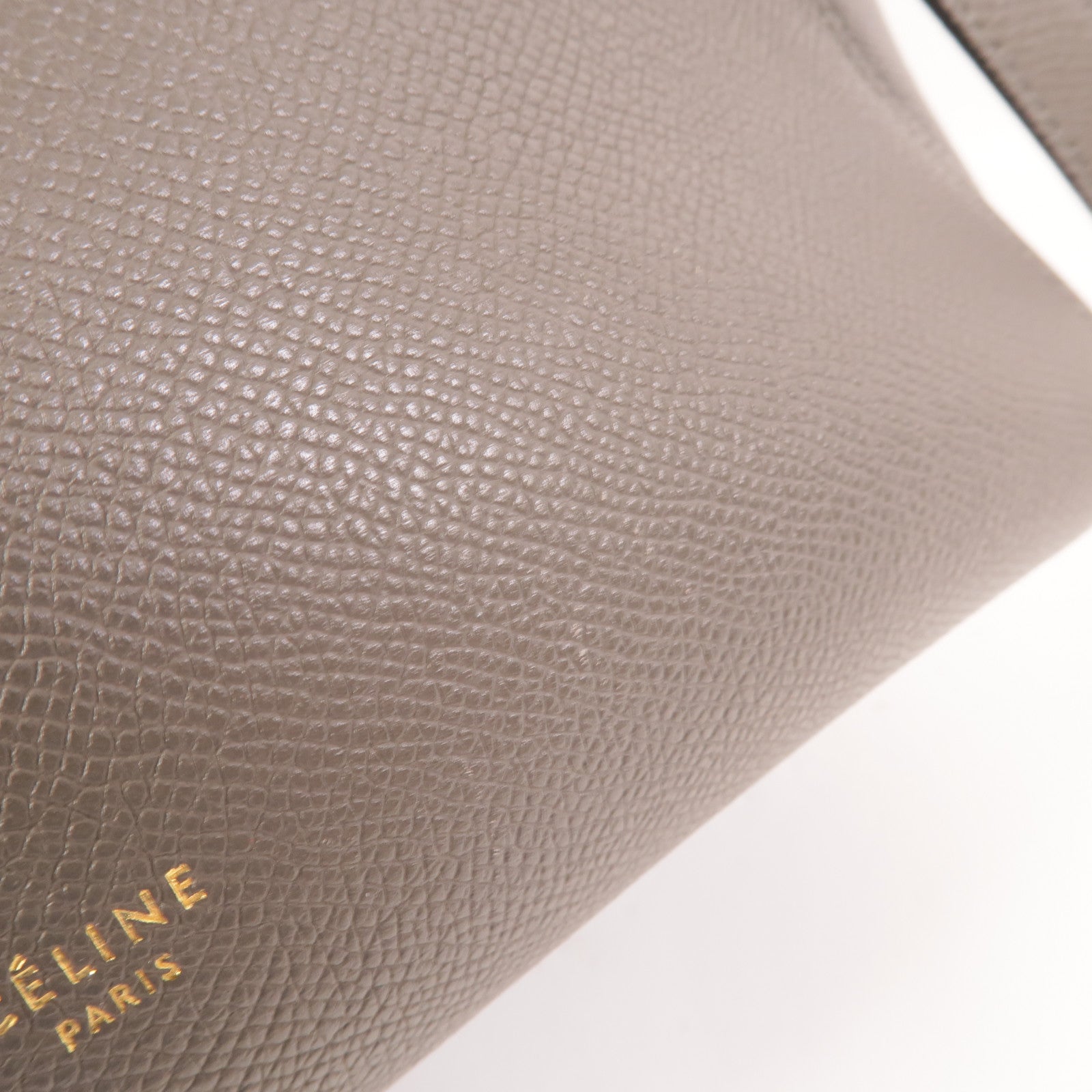 CELINE 牛皮皮革Micro Belt Bag手挽肩背兩用袋