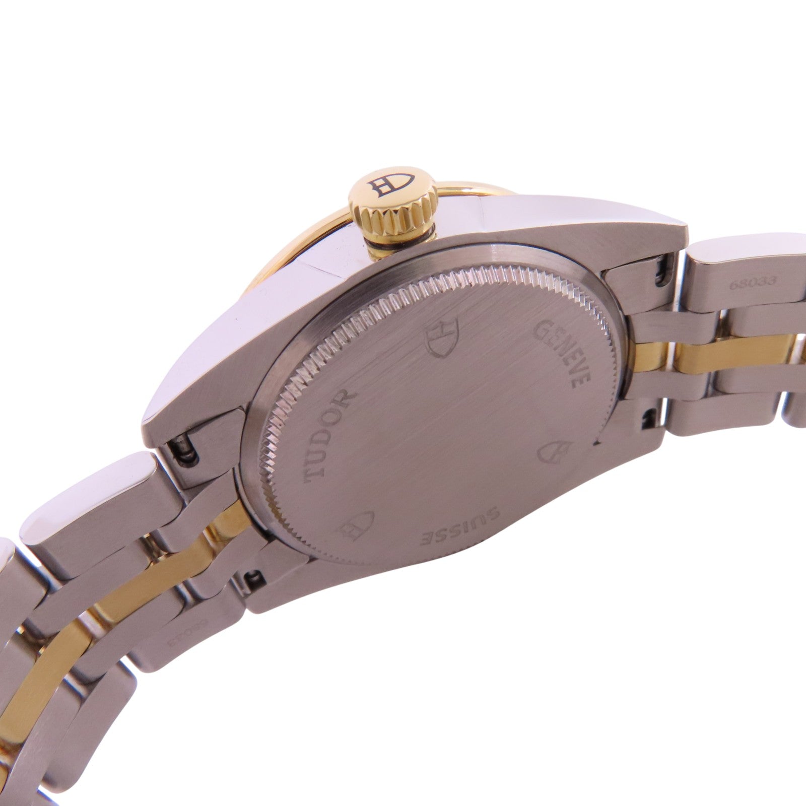 TUDOR Glamour Date 53003.68033 Automatic Watch18K Yellow Gold SS Gold