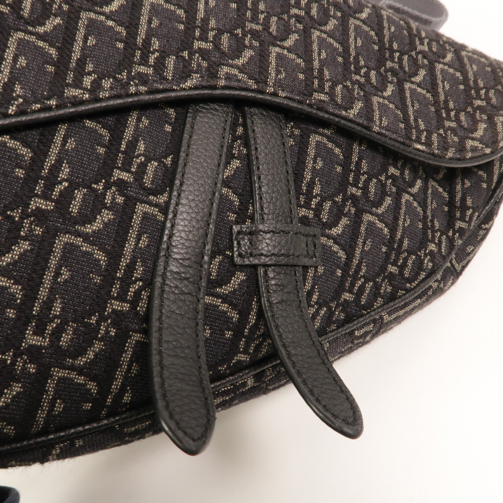 Dior Oblique帆布Saddle肩背袋