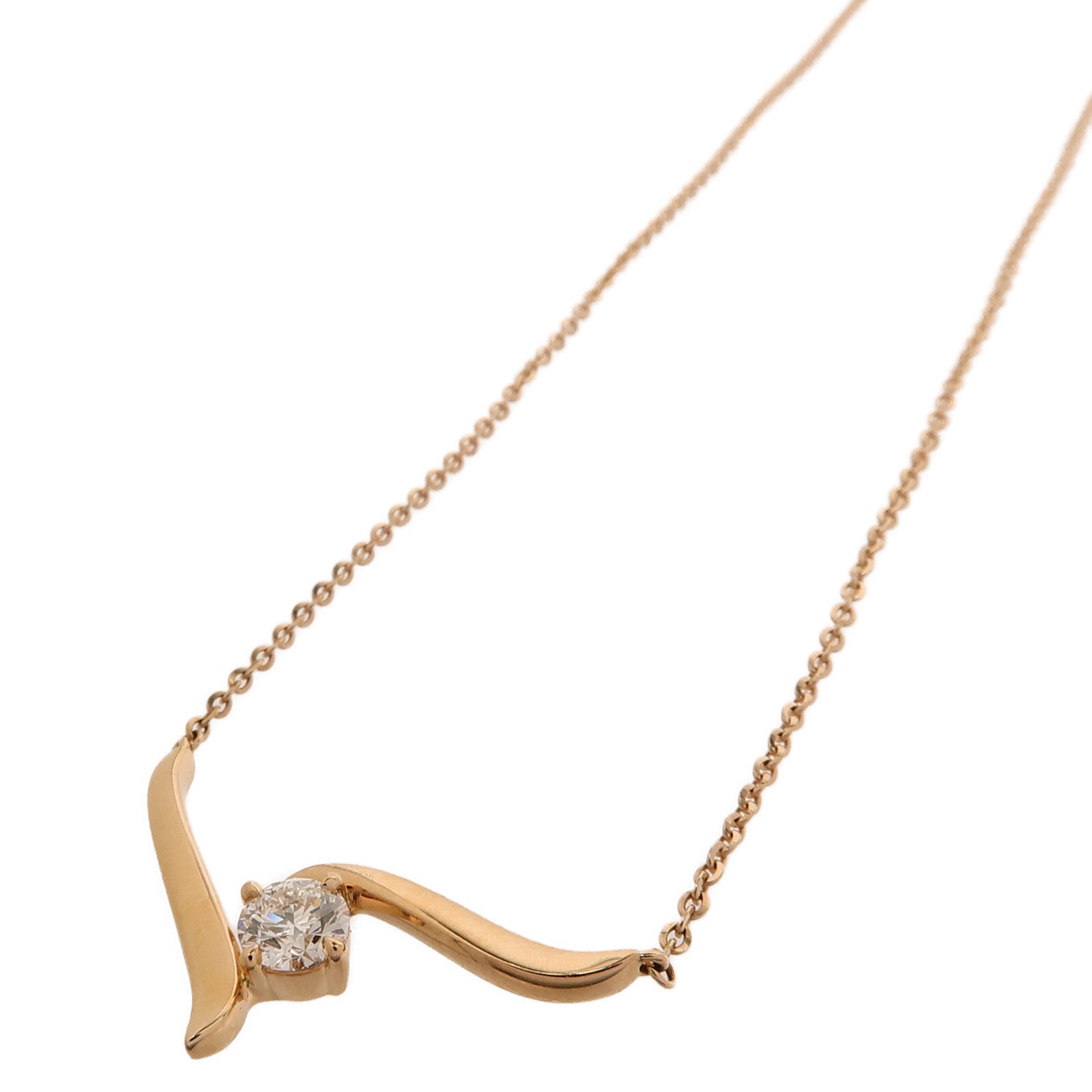 JEWELRY 18K玫瑰金Necklace鑽石項鍊