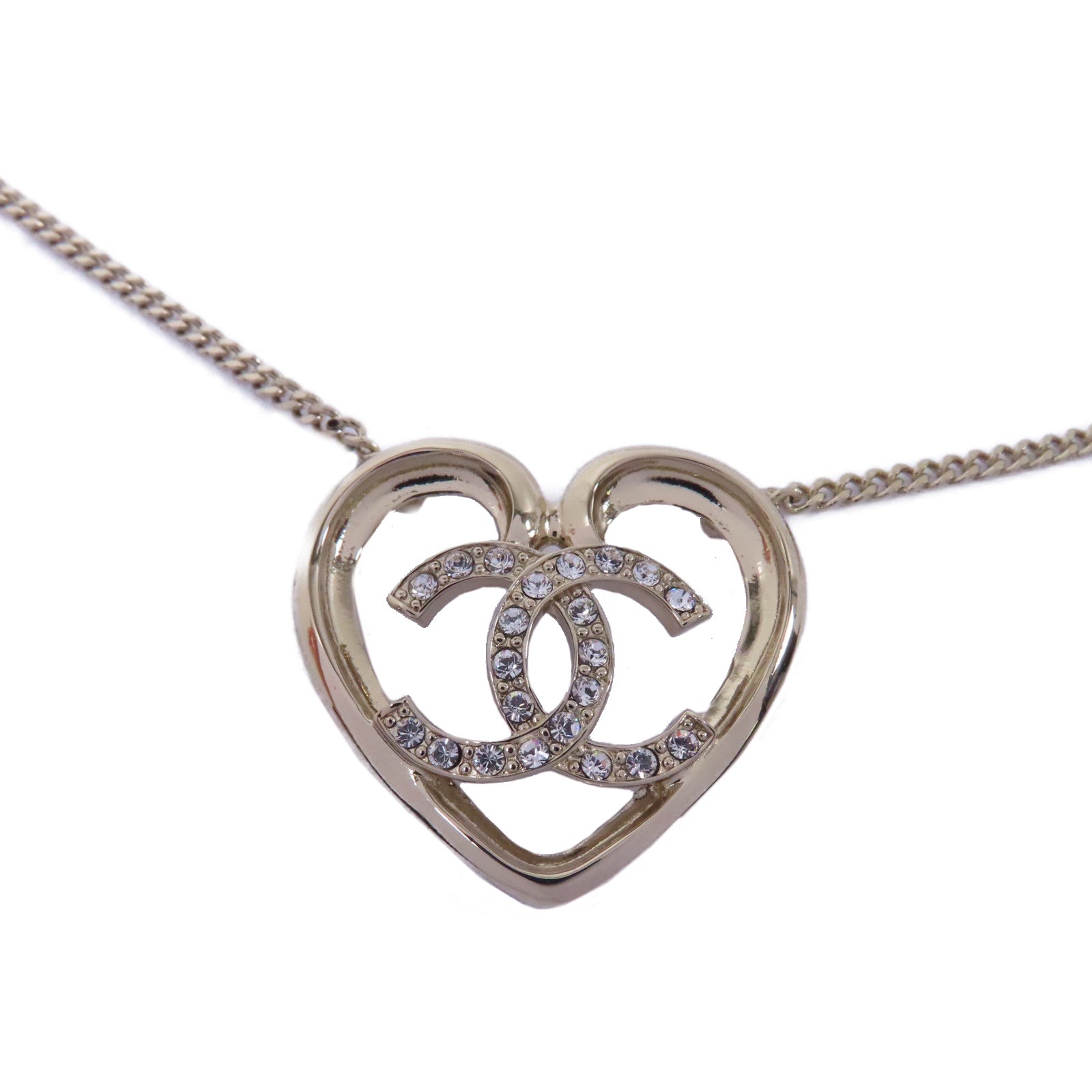 CHANEL PVC/金屬Necklace項鍊透明/金色