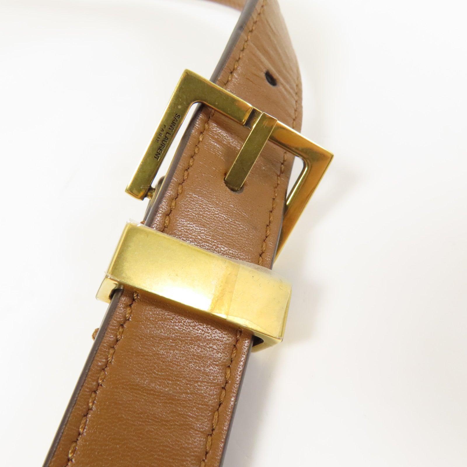 YVES SAINT LAURENT 牛皮皮革Manhattan Small金扣肩背袋